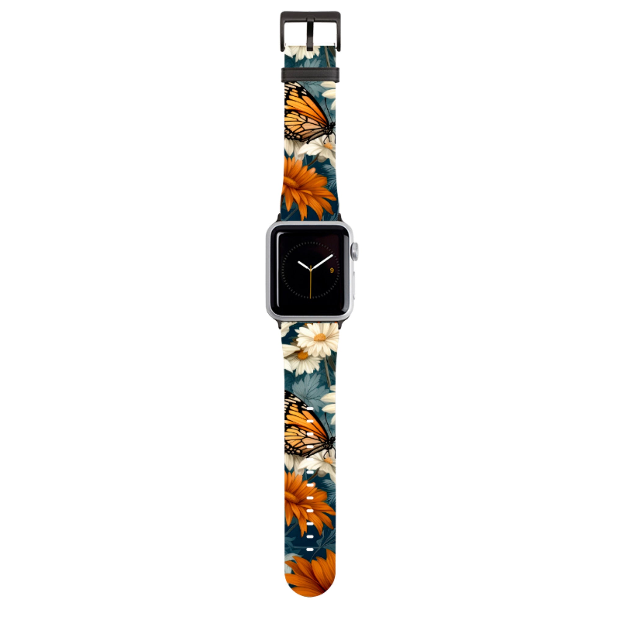 Butterfly Daisies Apple Watch Strap