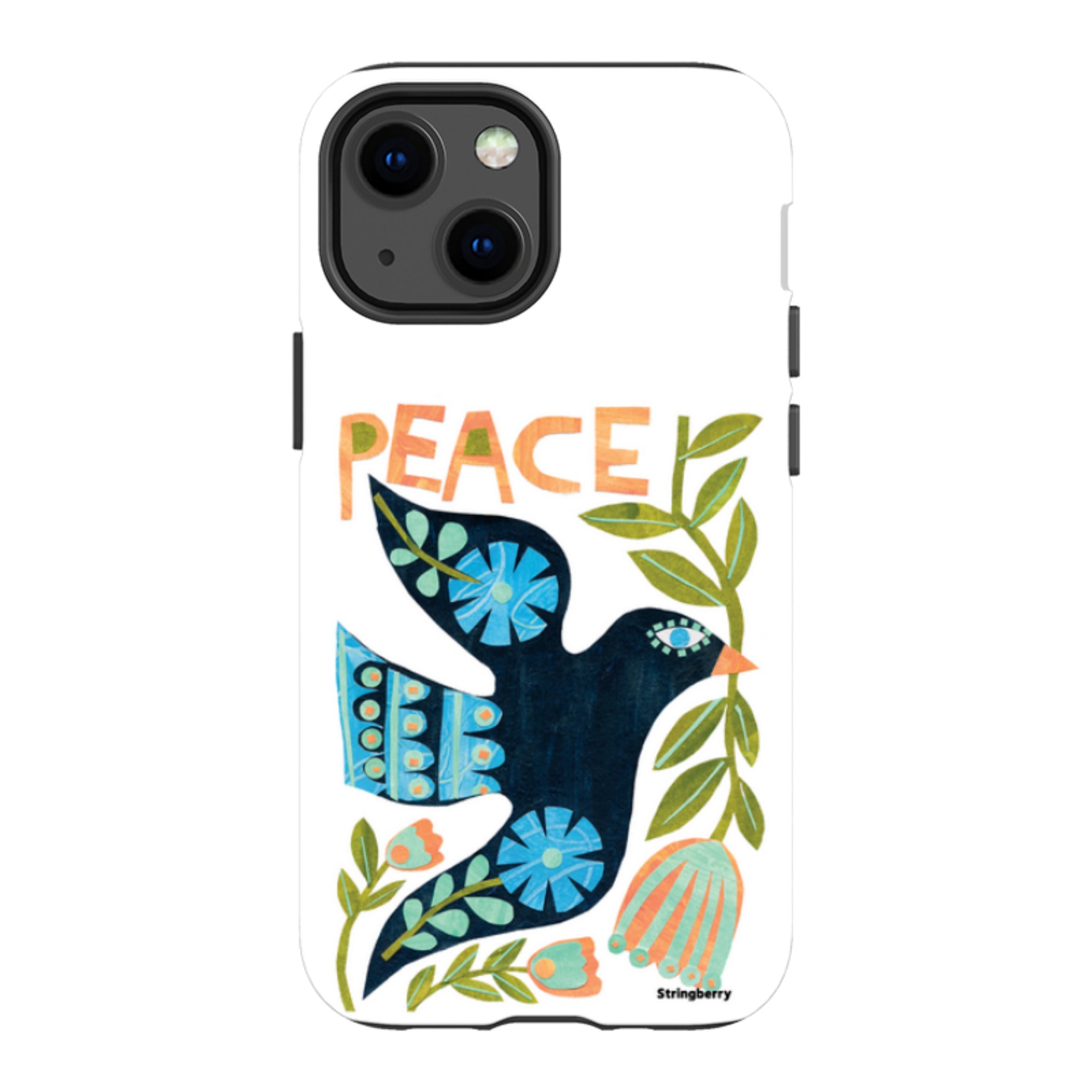 iPhone Tough Case - Peace By Tracey English