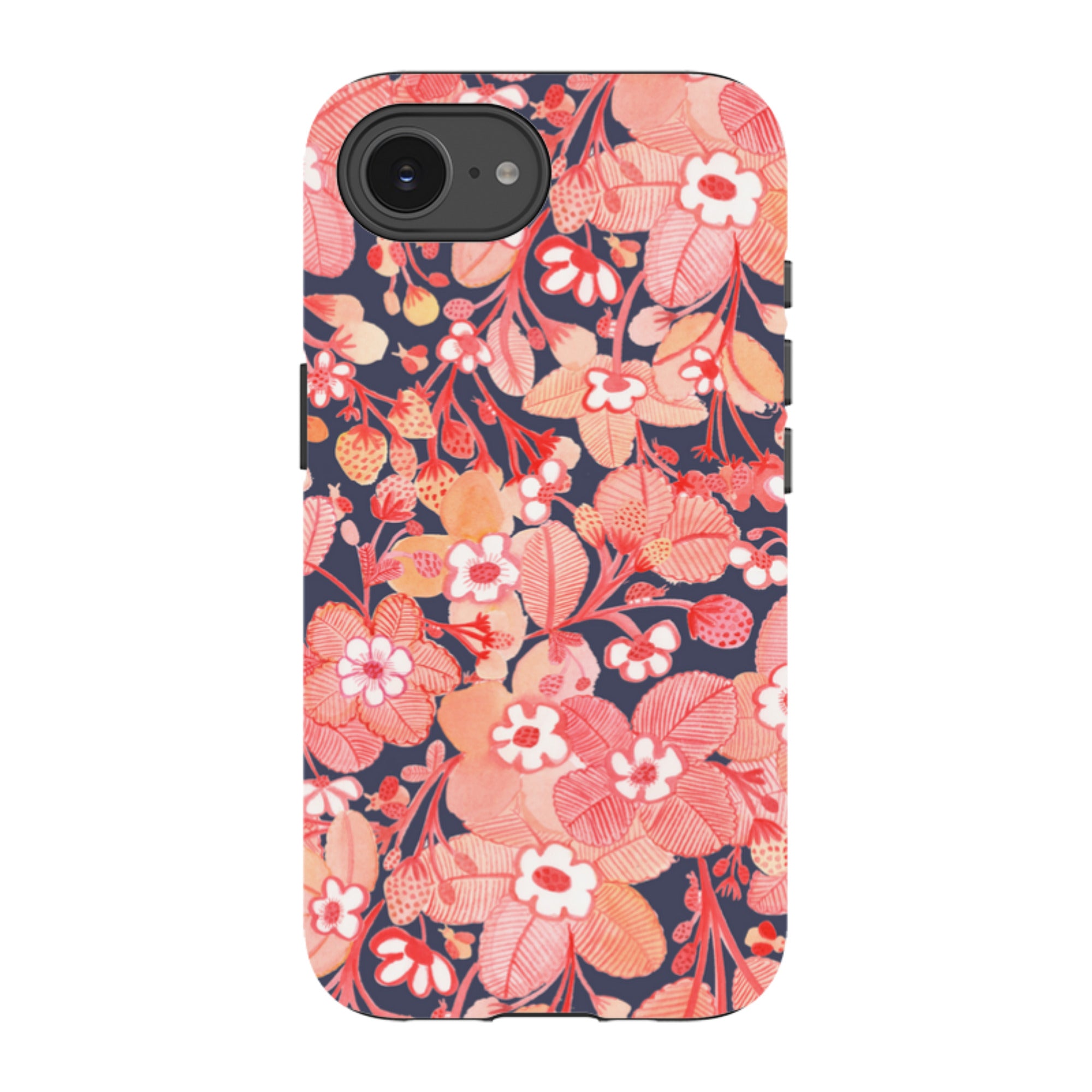 iPhone Tough Case - Strawberry Poem By Gabriela Larios