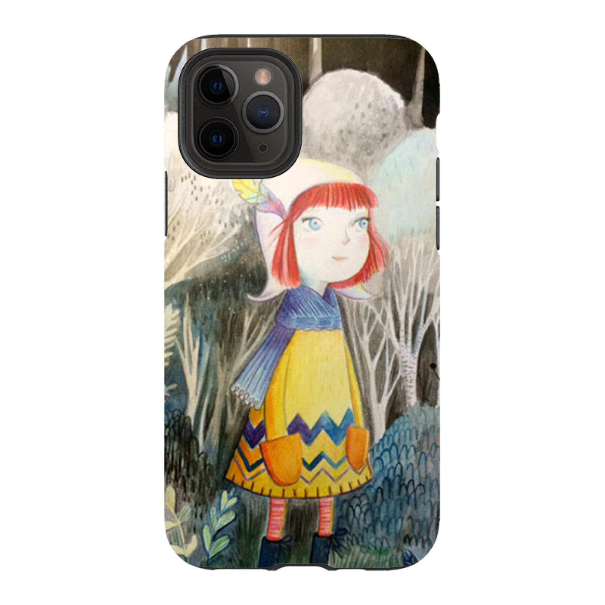 iPhone Tough Case - Honeykeys Girl By Mia Underwood