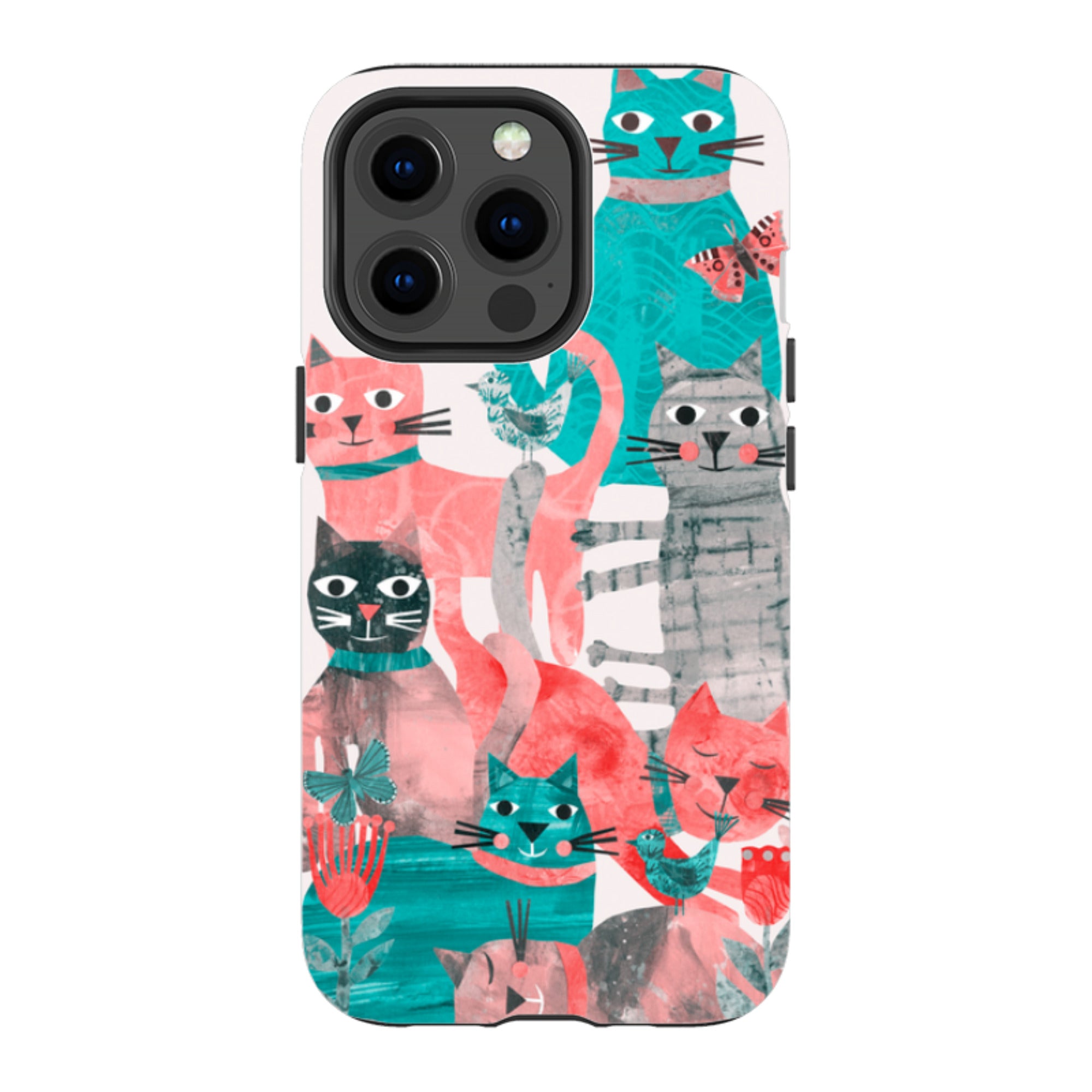iPhone Case - Cat Party II By Tracey English
