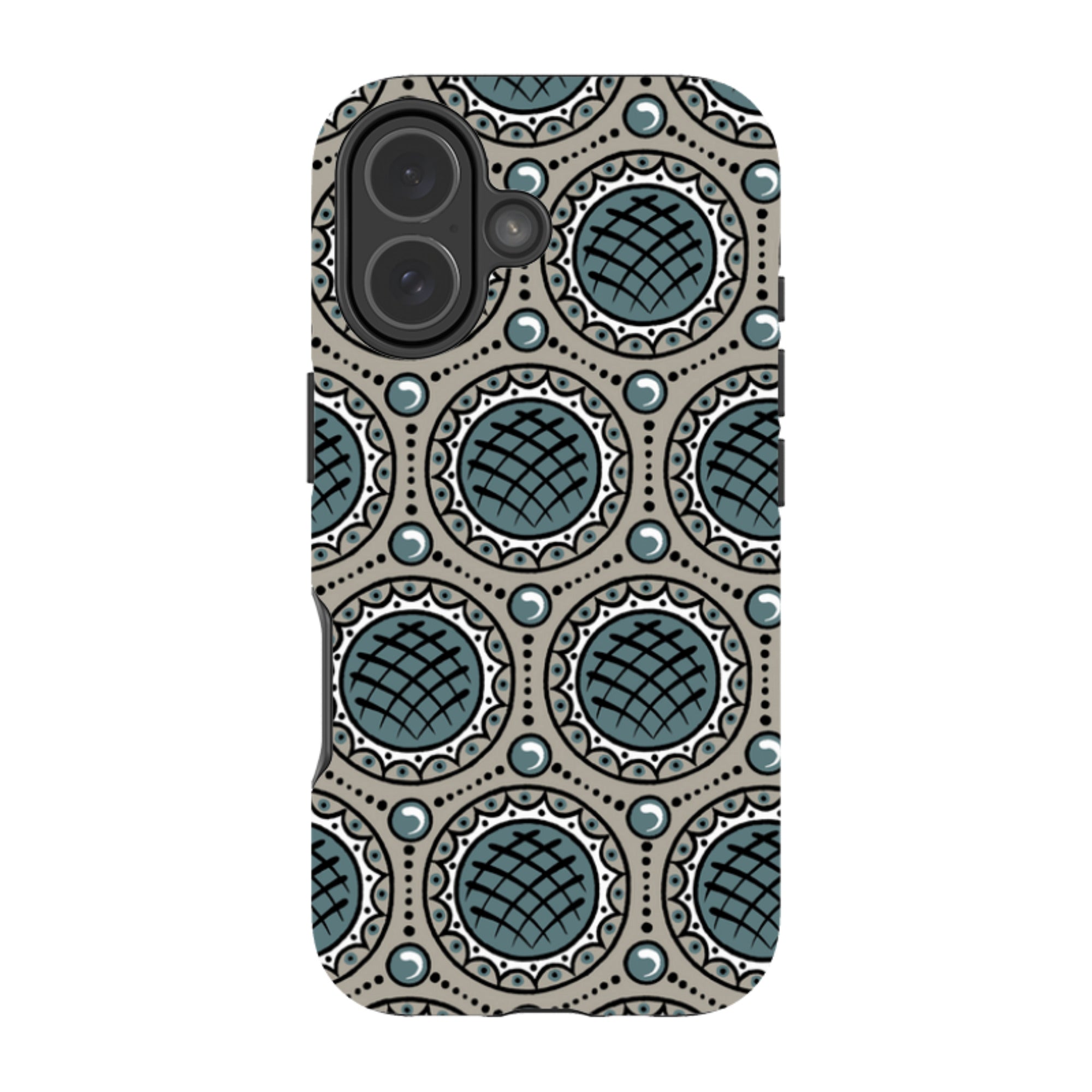 iPhone MagSafe Tough Case - Charleston Green By Cressida Bell