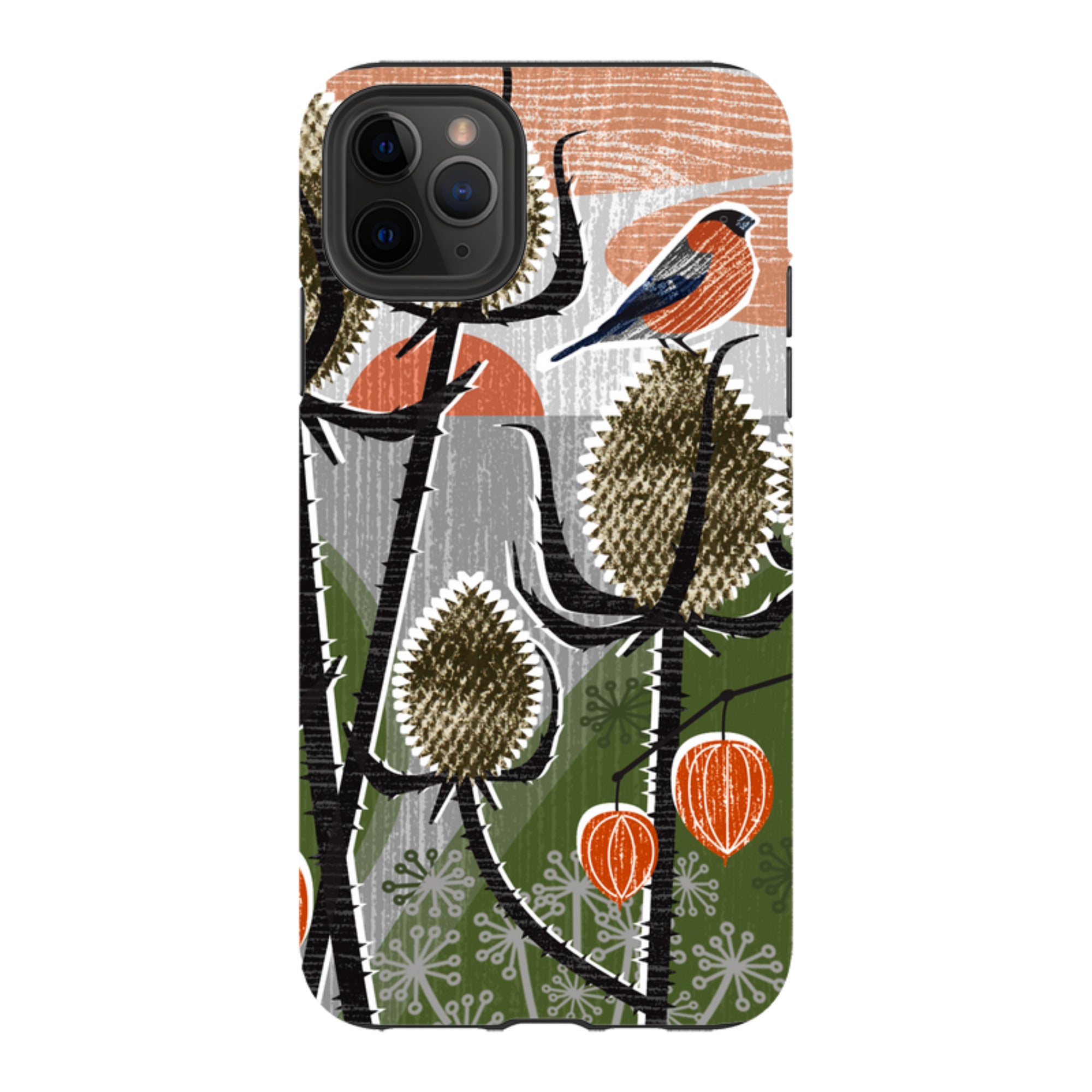 iPhone Tough Case - Thistle By Liane Payne