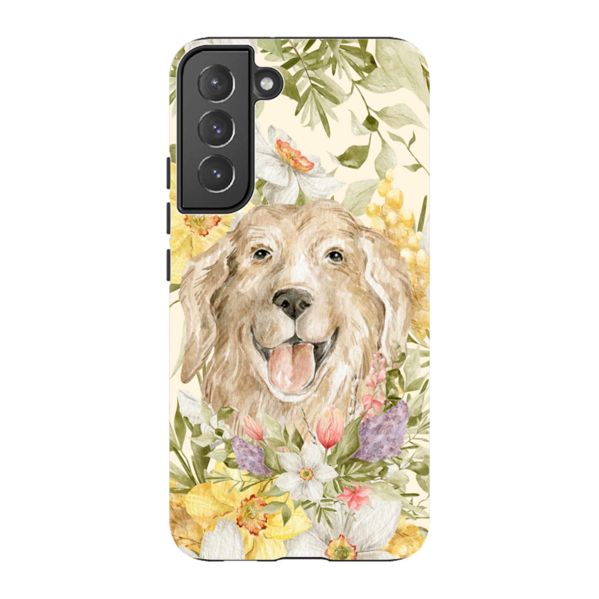 Samsung Tough Case - Floral Dog