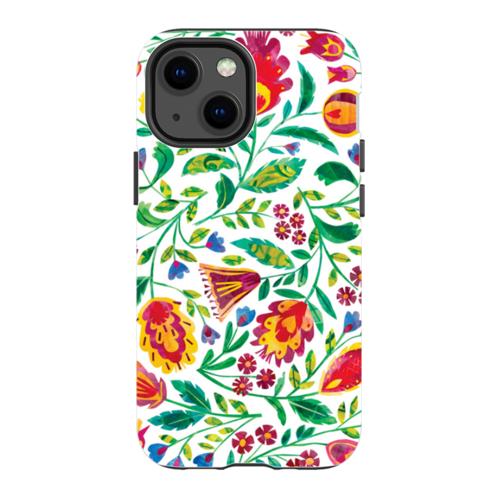 iPhone Tough Case - Folk Pattern By Tracey English