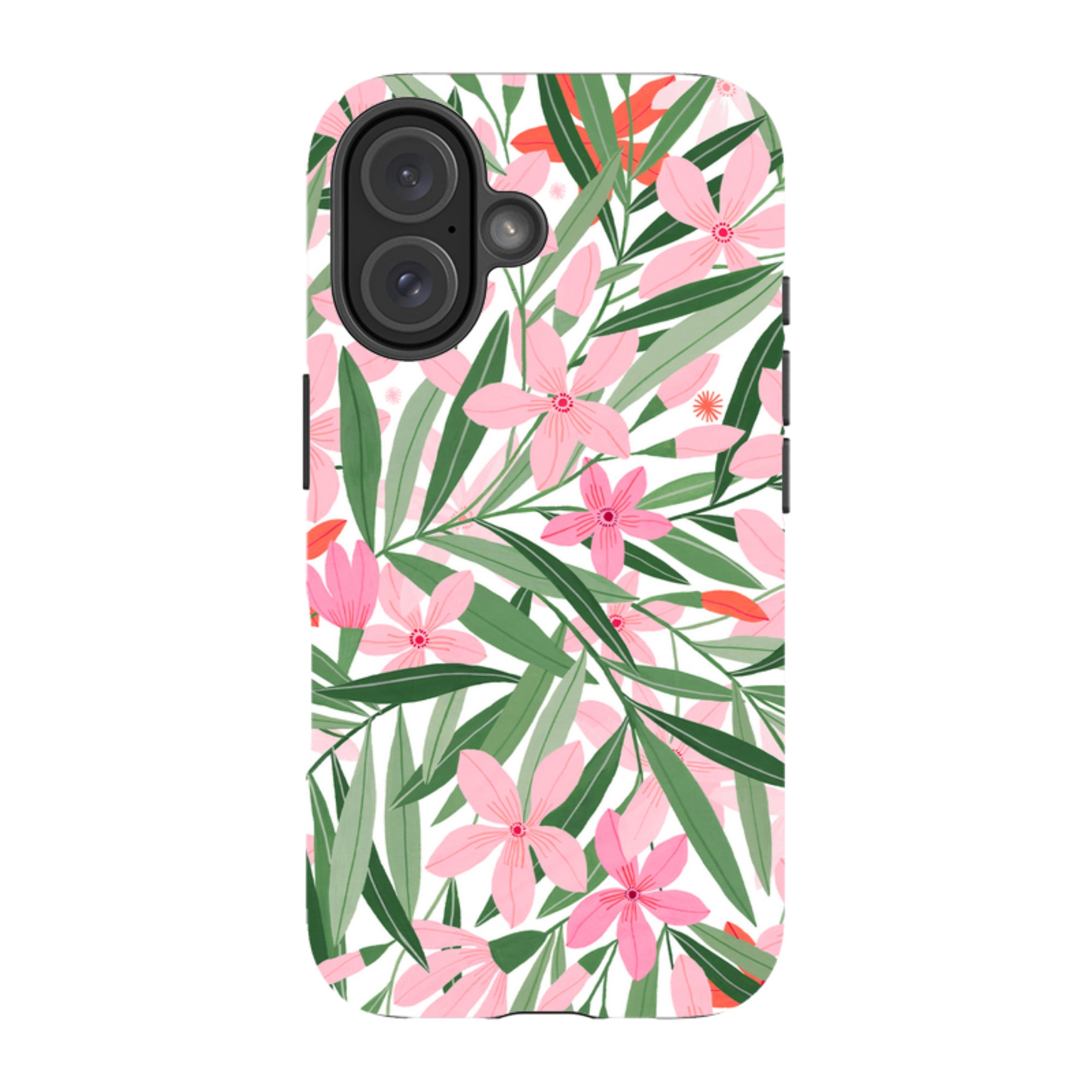 iPhone Tough Case - Oleandro Pattern By Madalina Andronic