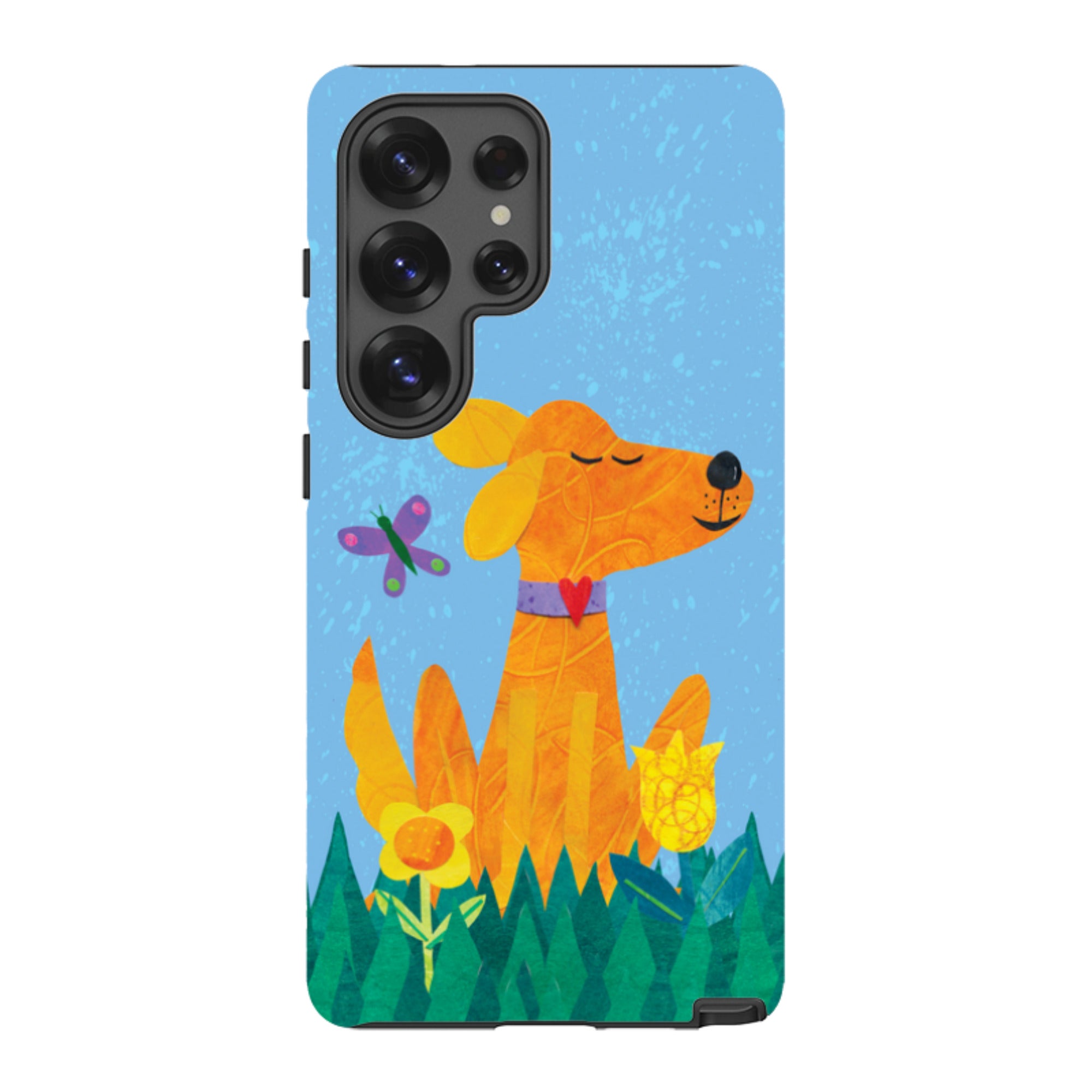 Samsung Tough Case - Pup In The Grass By Tracey English