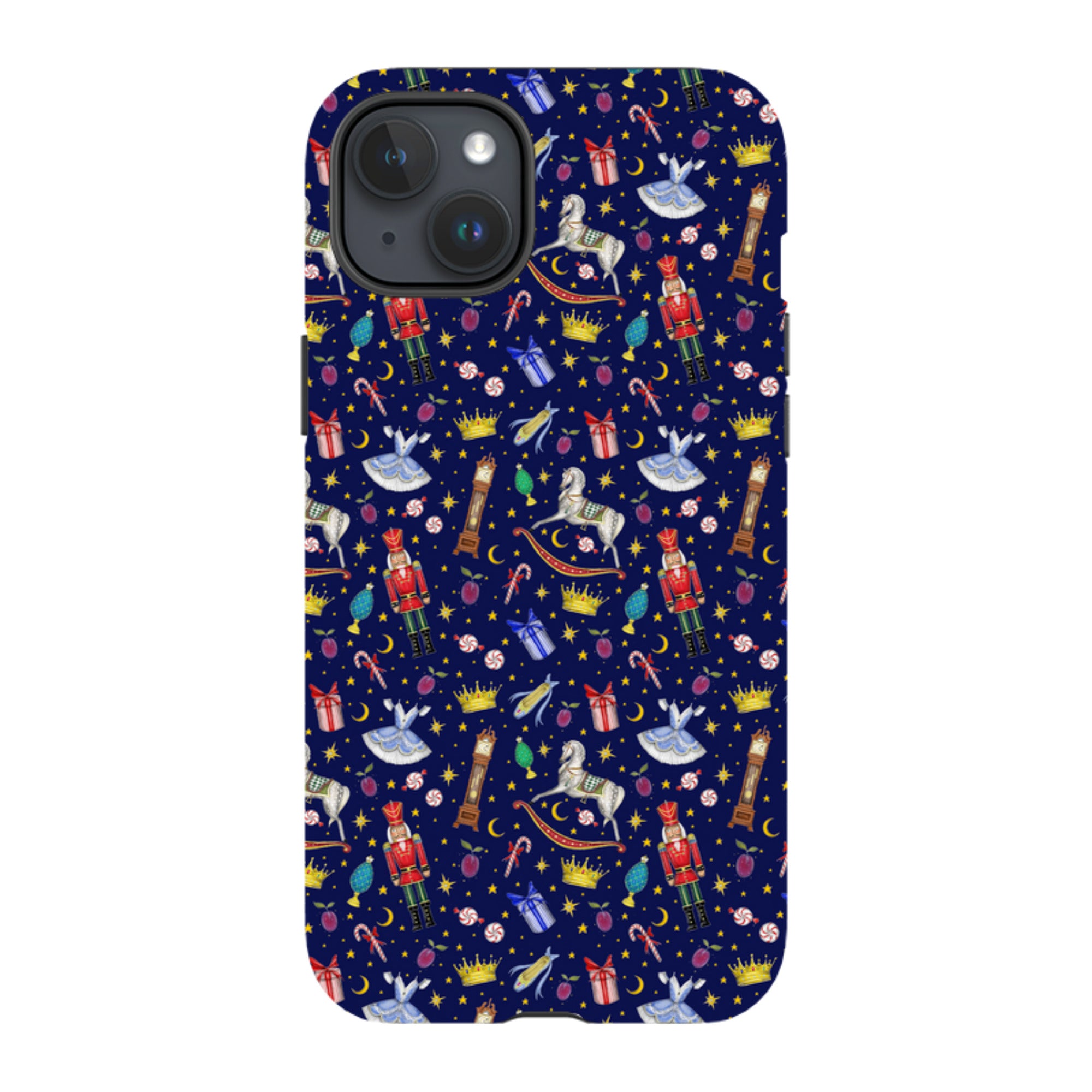 iPhone MagSafe Tough Case - Blue Nut Cracker By Catherine Rowe
