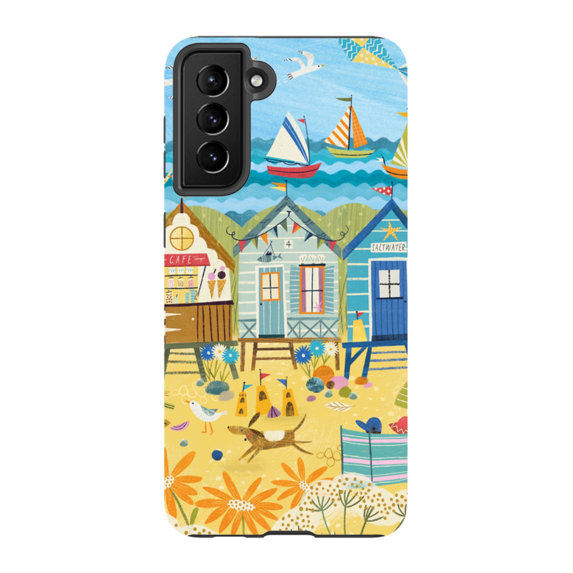 Samsung Tough  Case - Beachy Days 1 By Ali Brookes
