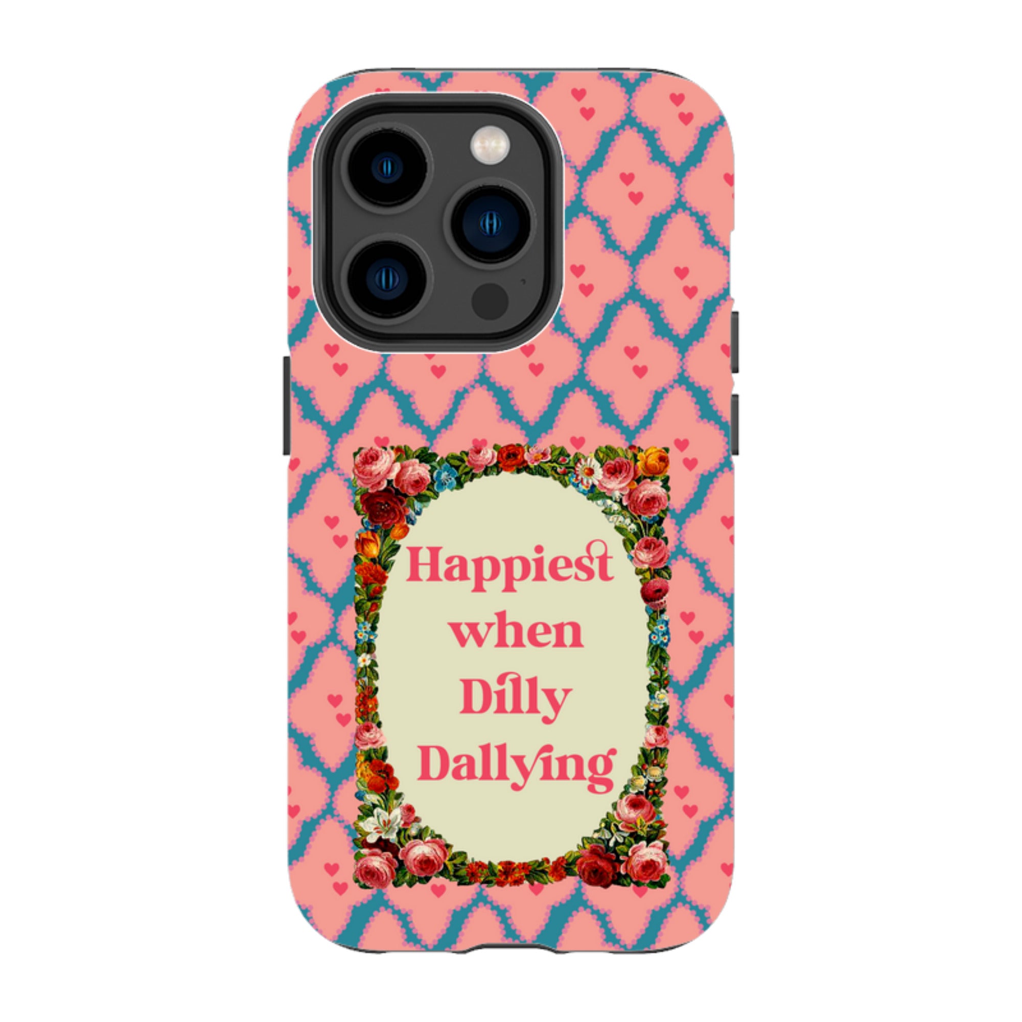 iPhone Tough Case - Dilly Dally By Clare Jordan