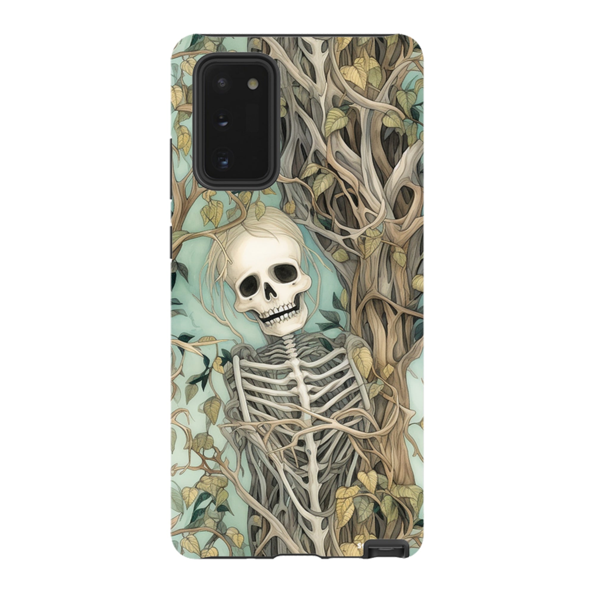 Samsung Tough Case - Skeletal Floral