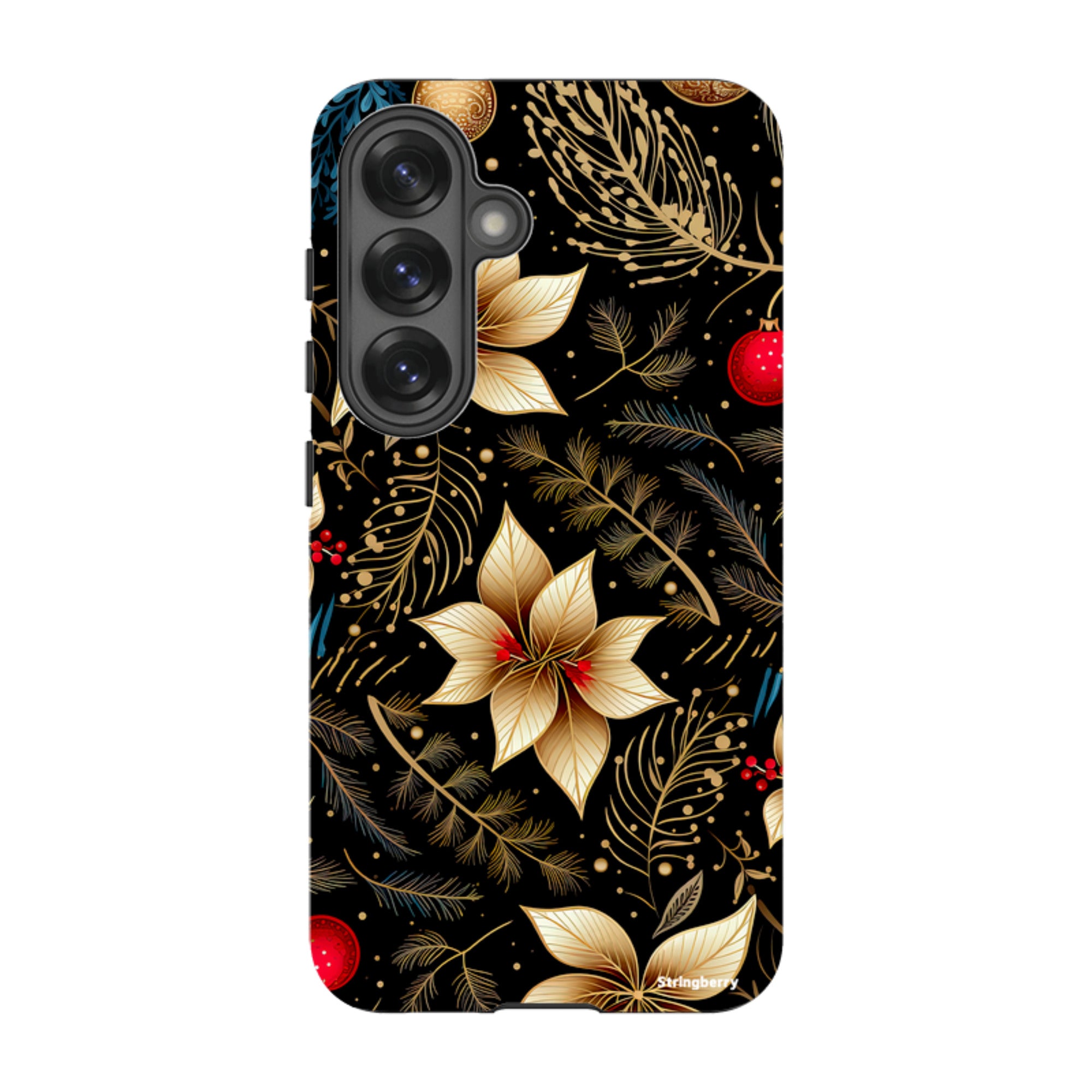Samsung Tough Case -Golden Winter Floral