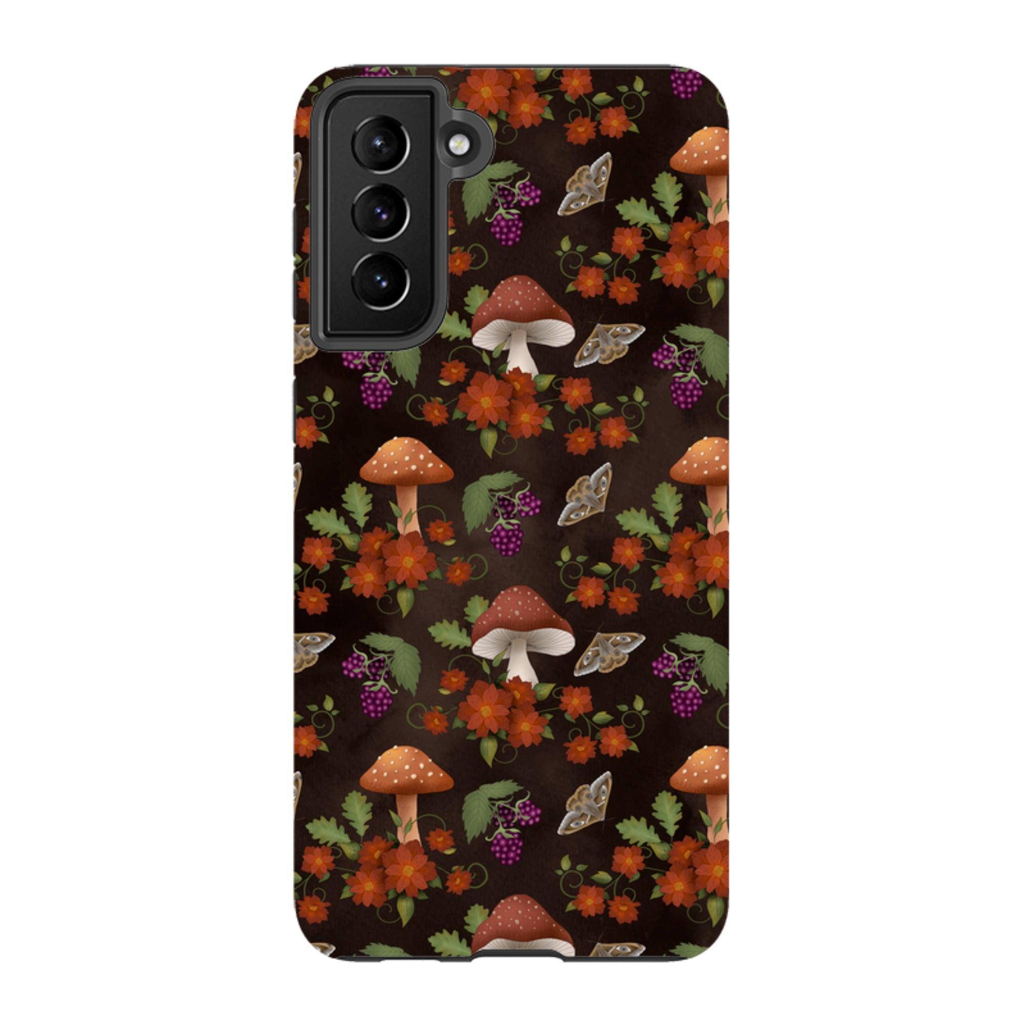 Samsung Tough Case -Mushroom Floral