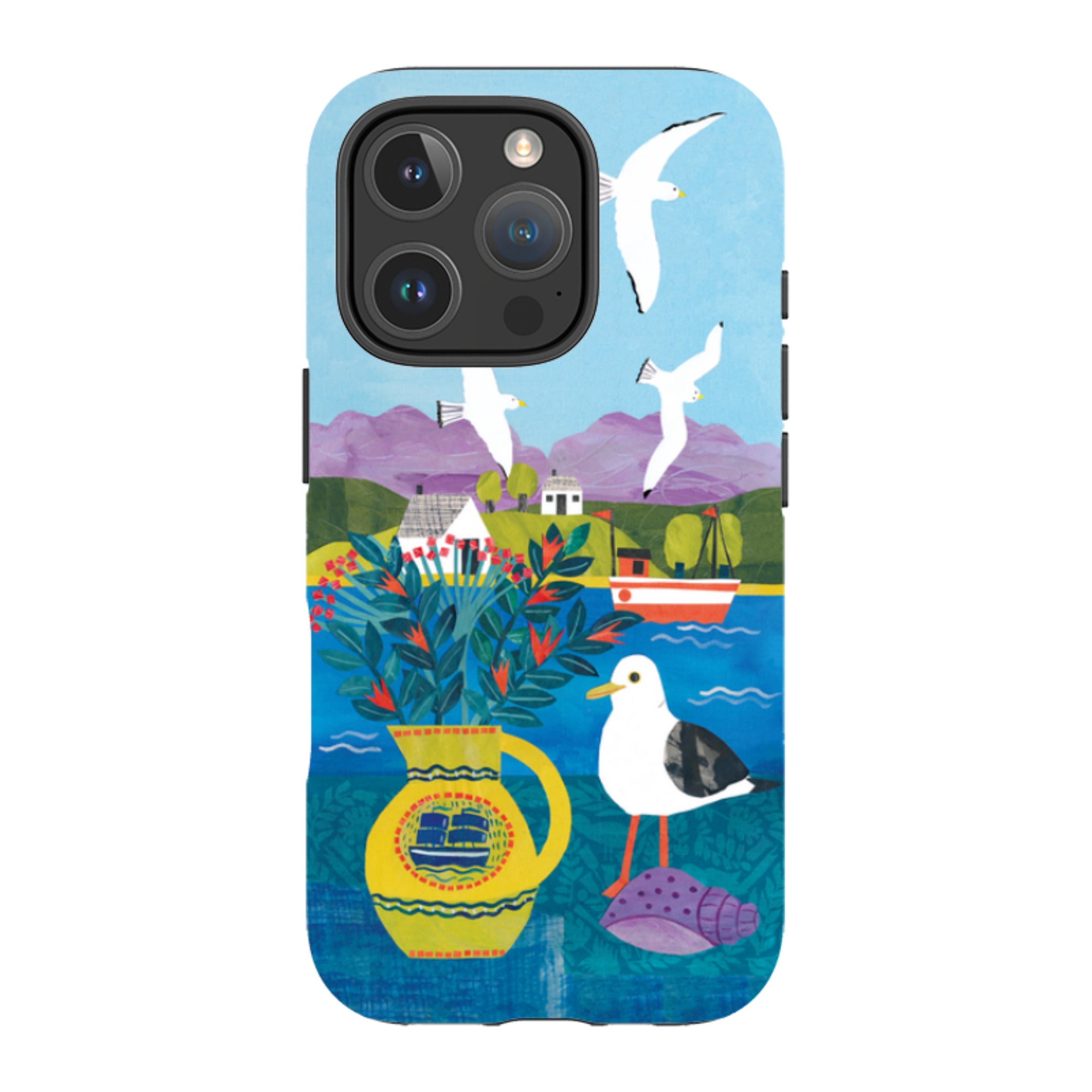 iPhone MagSafe Tough Case - Seagulls By Tracey English