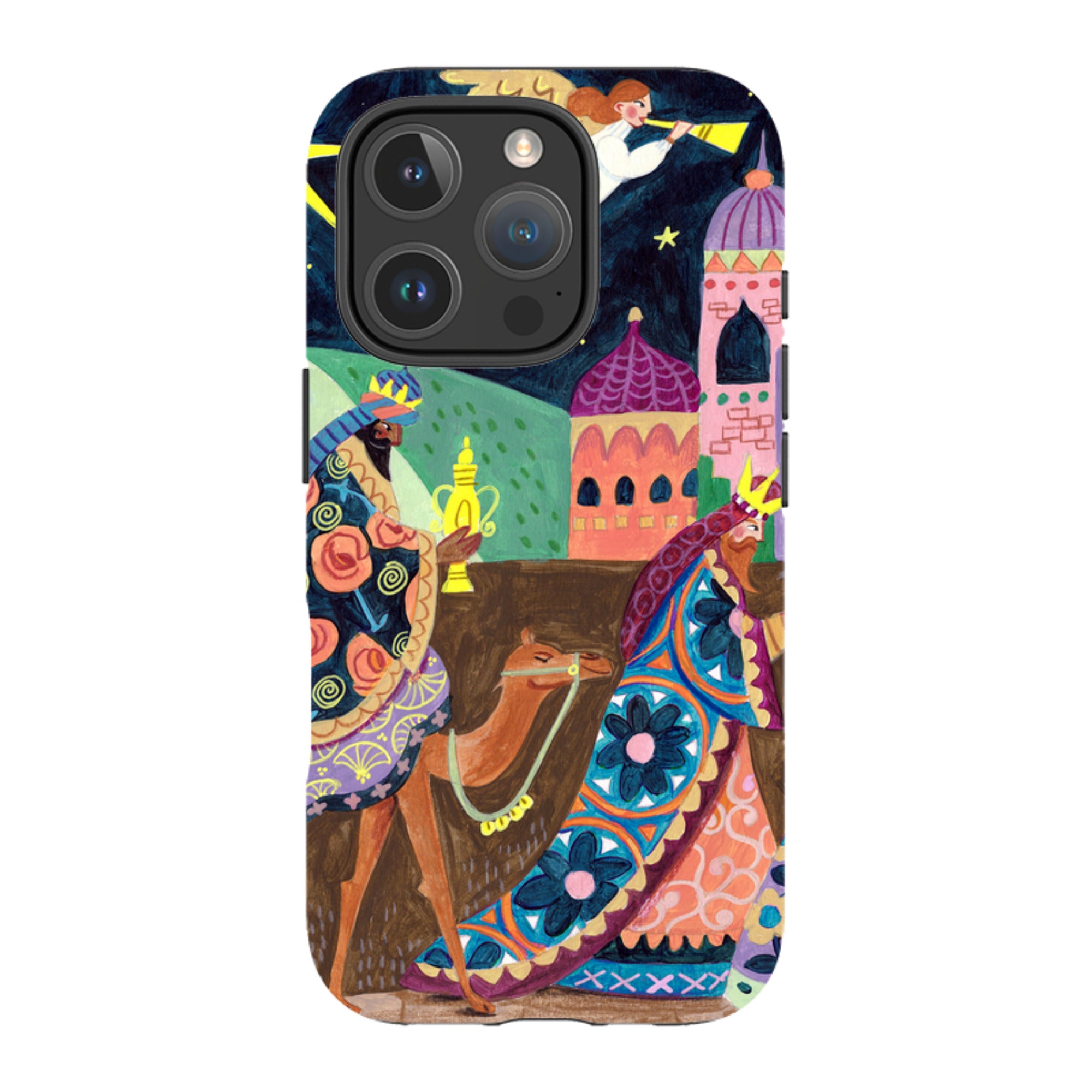 iPhone Tough Case - Wisemen By Caroline Bonne Muller