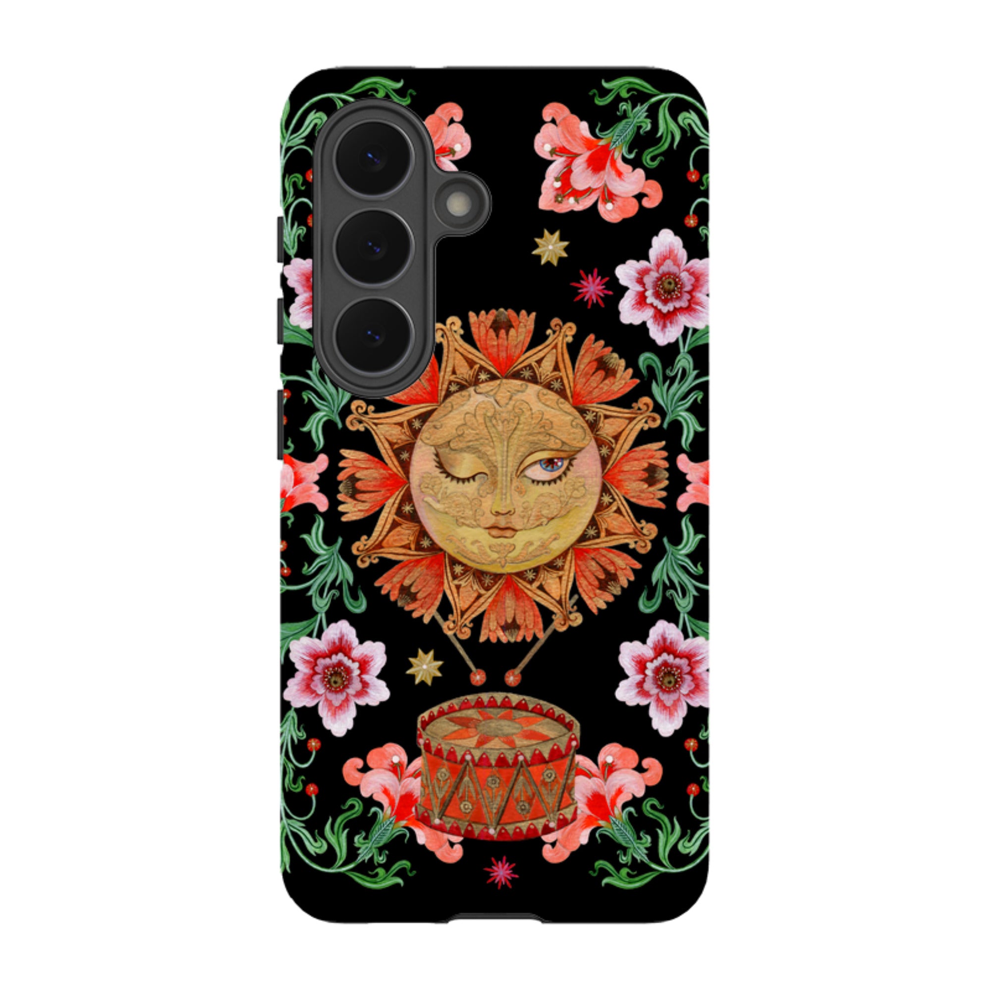 Samsung Tough  Case - Twelve Drummers Drumming By Maria Matos