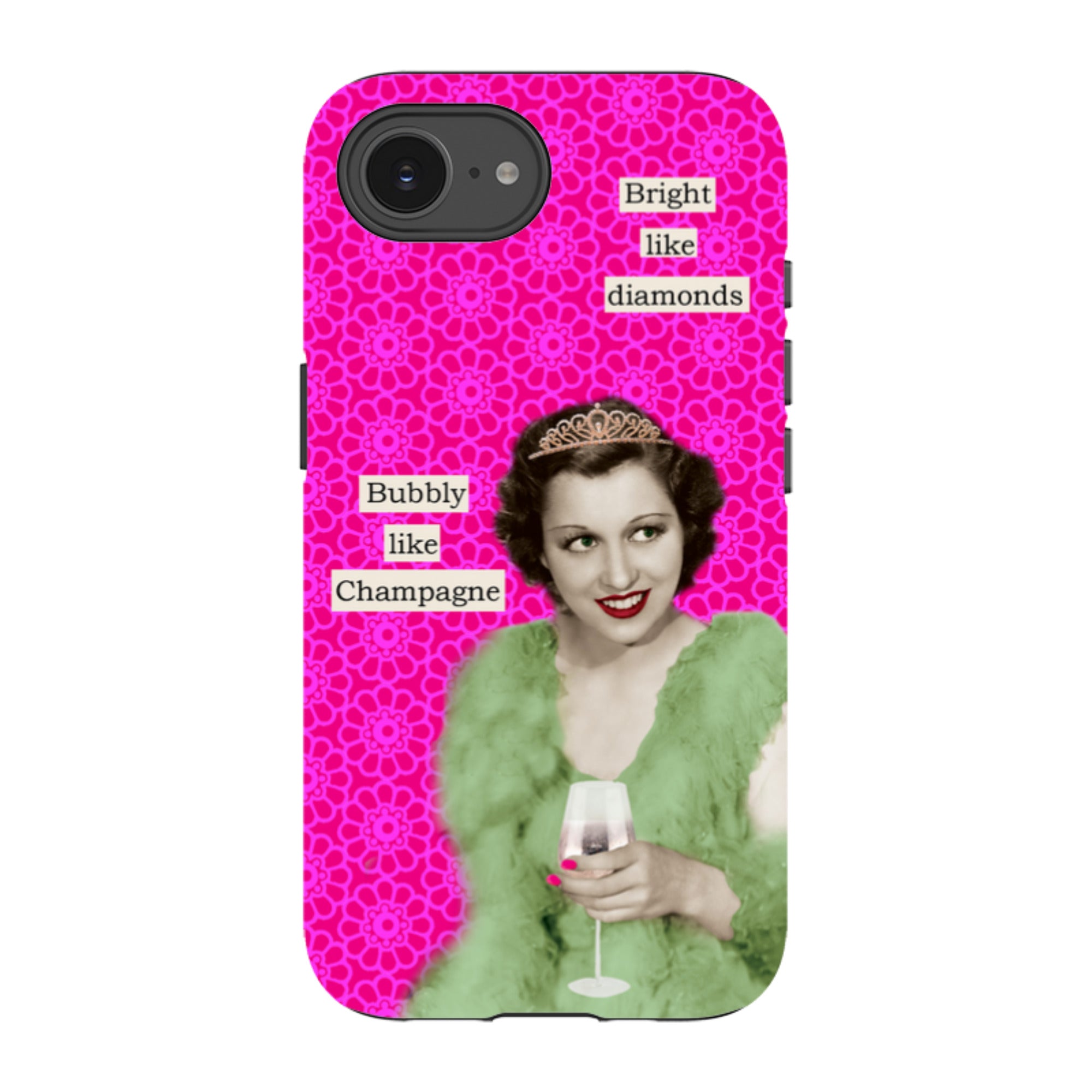 iPhone Tough Case - Bright Like Diamonds By Clare Jordan