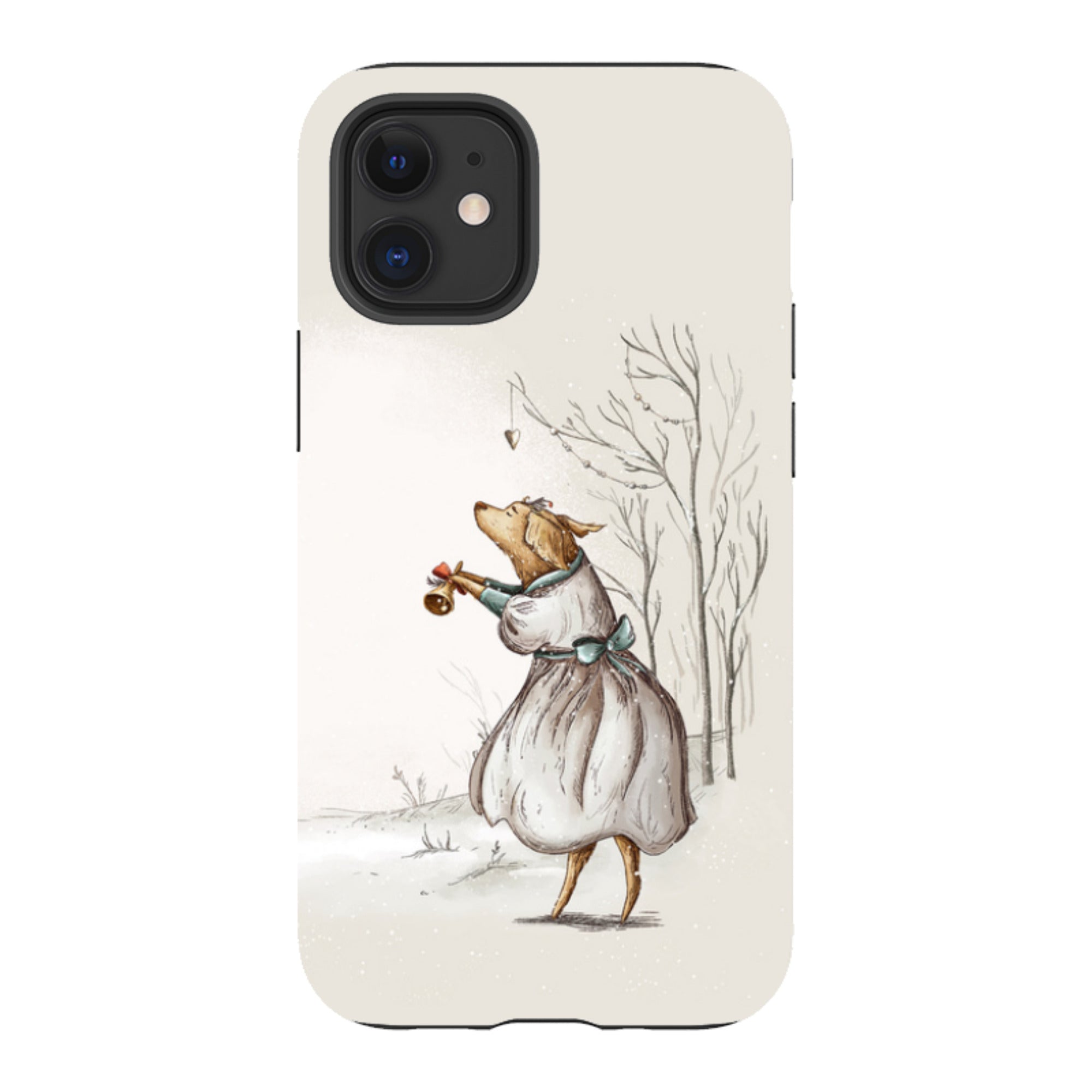 iPhone Tough Case - Lady Xmas