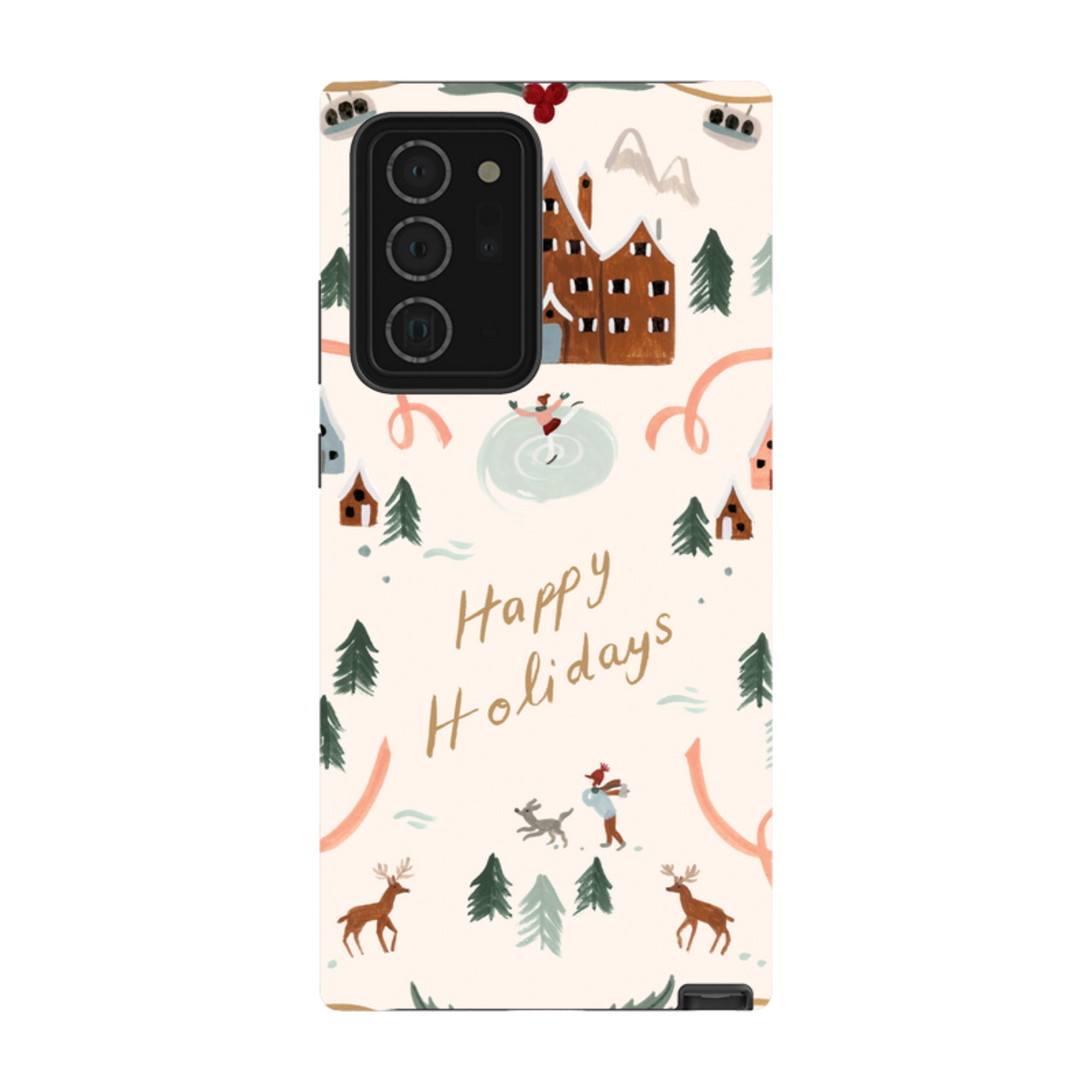 Samsung Tough Case - Happy Holidays By Bex Parkin