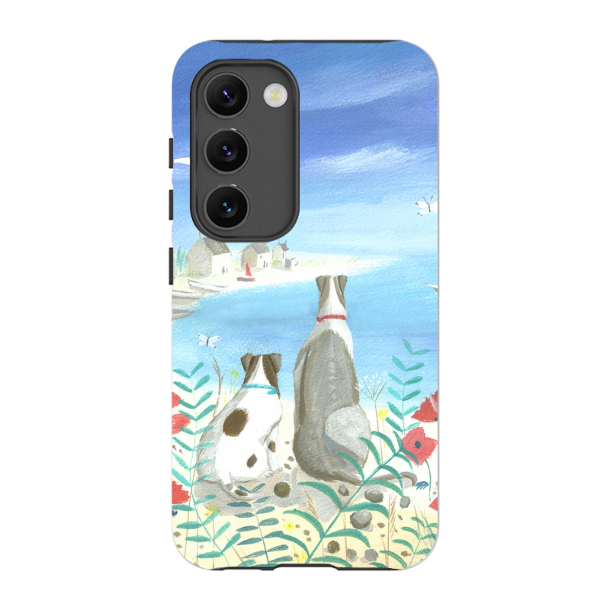 Samsung Tough Case - Beach Dogs By Mary Stubberfield