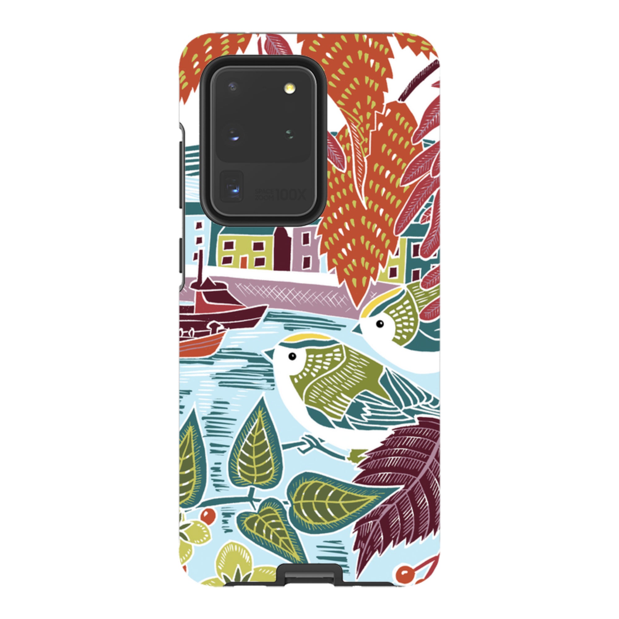 Samsung Tough  Case - Goldcrests Harbour By Kate heiss