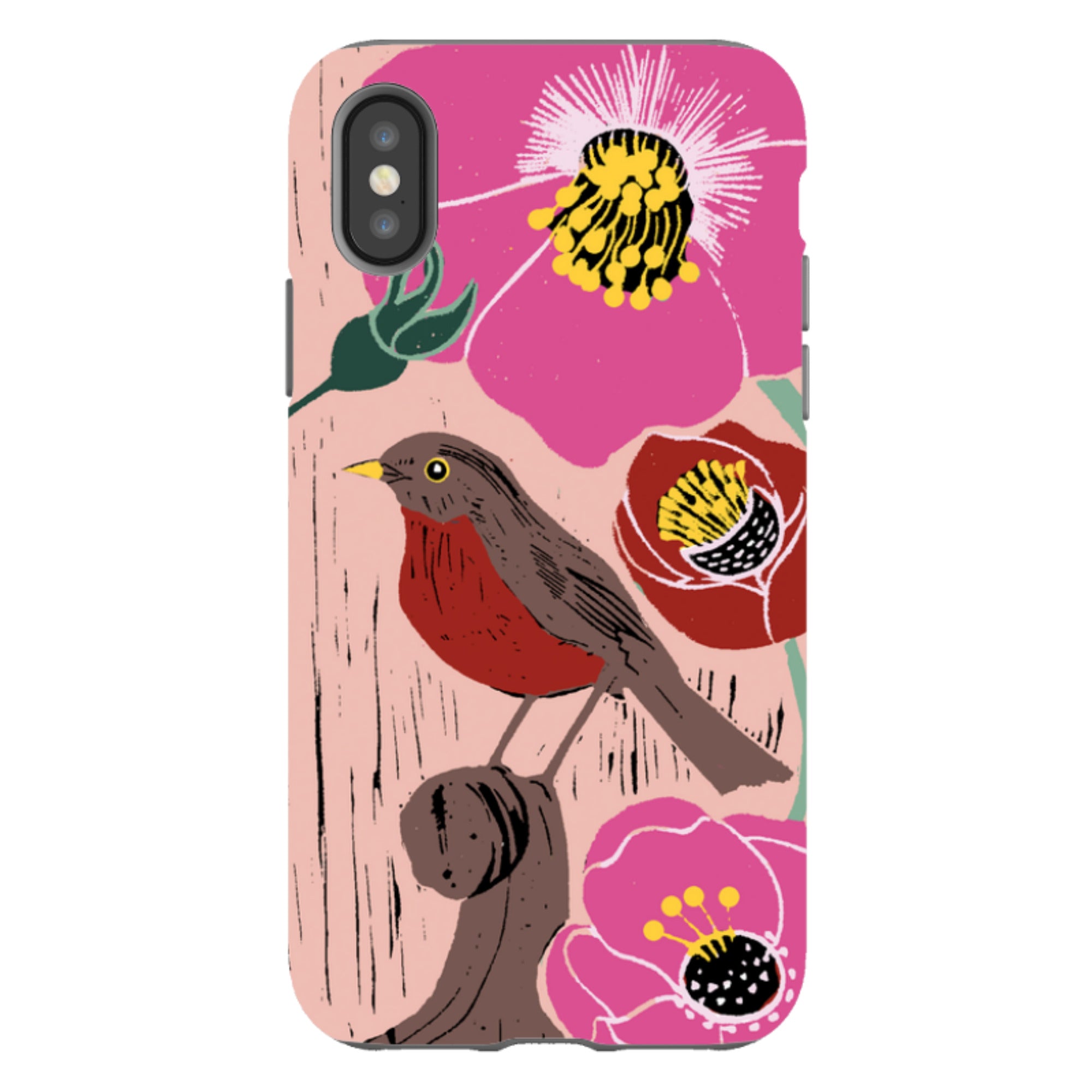 iPhone Tough Case - Hellebore By Kate Heiss