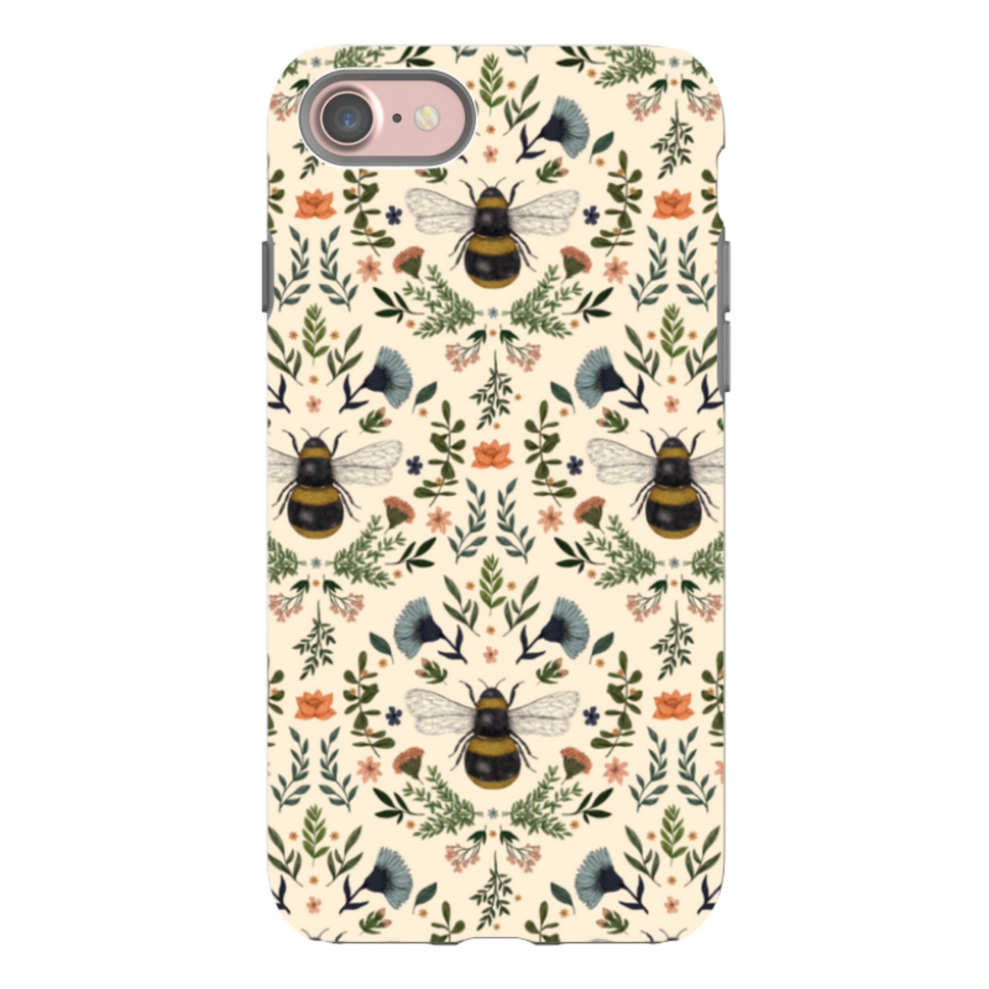 iPhone Tough Case - Bees 2 By Jade Mosinski