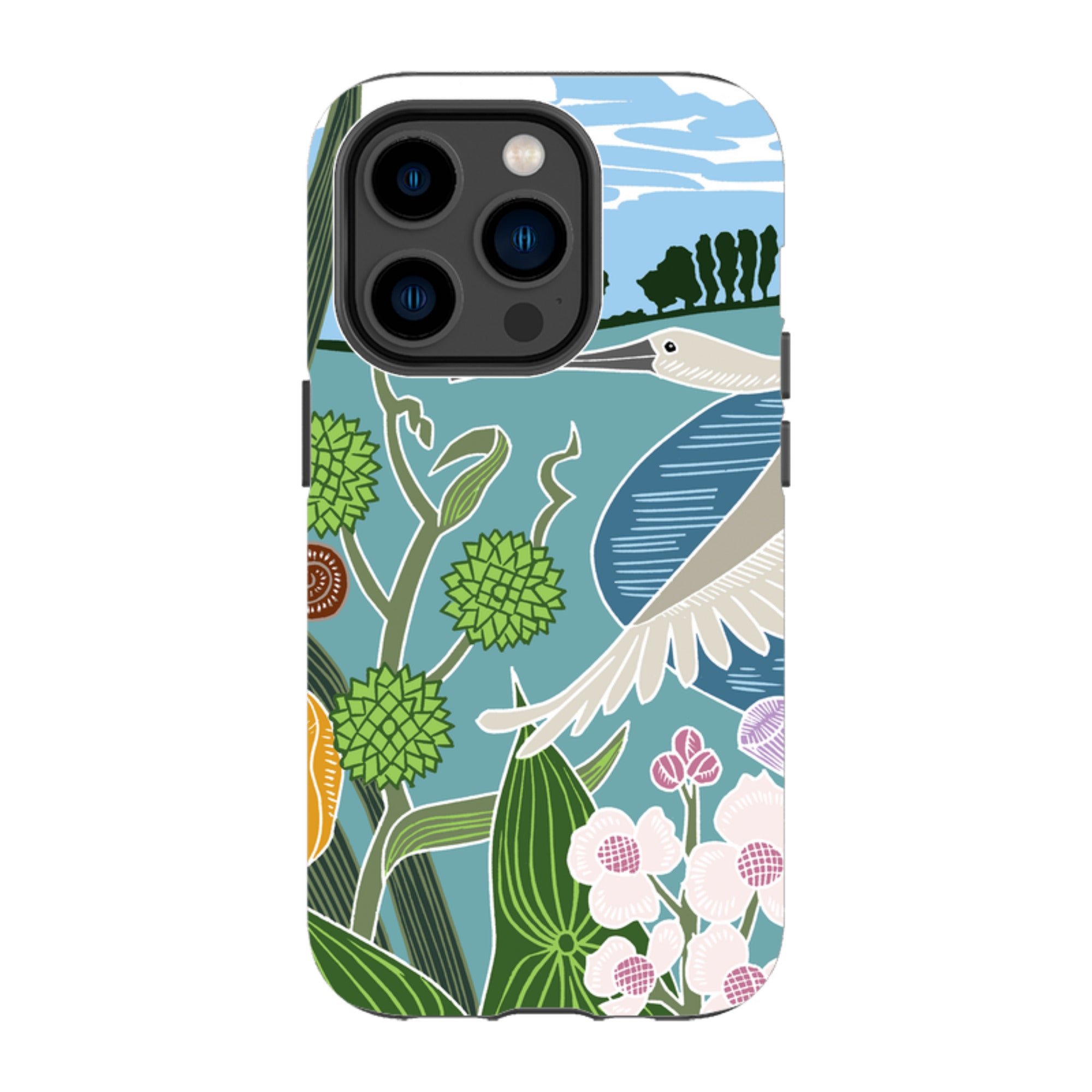 iPhone Tough Case - Spoonbill By Kate Heiss