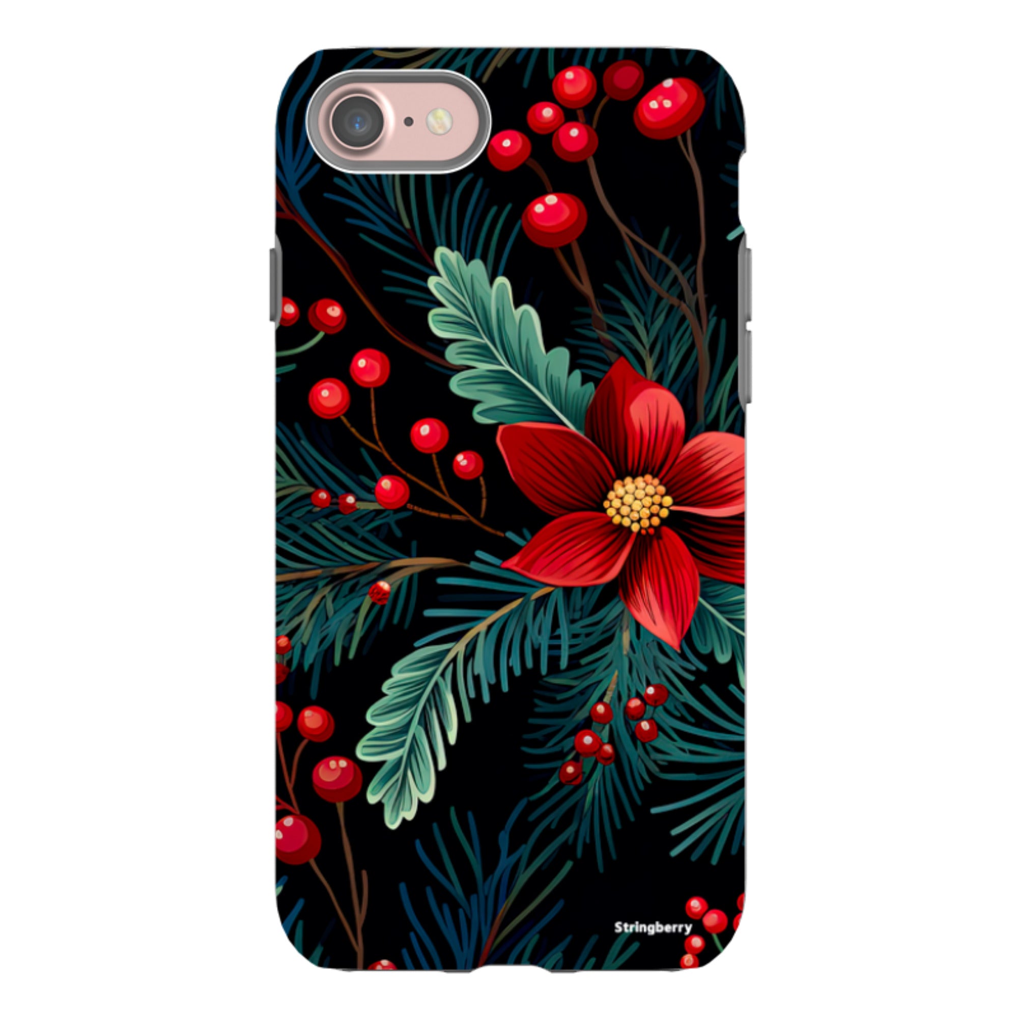 iPhone Tough Case - Red Berries II