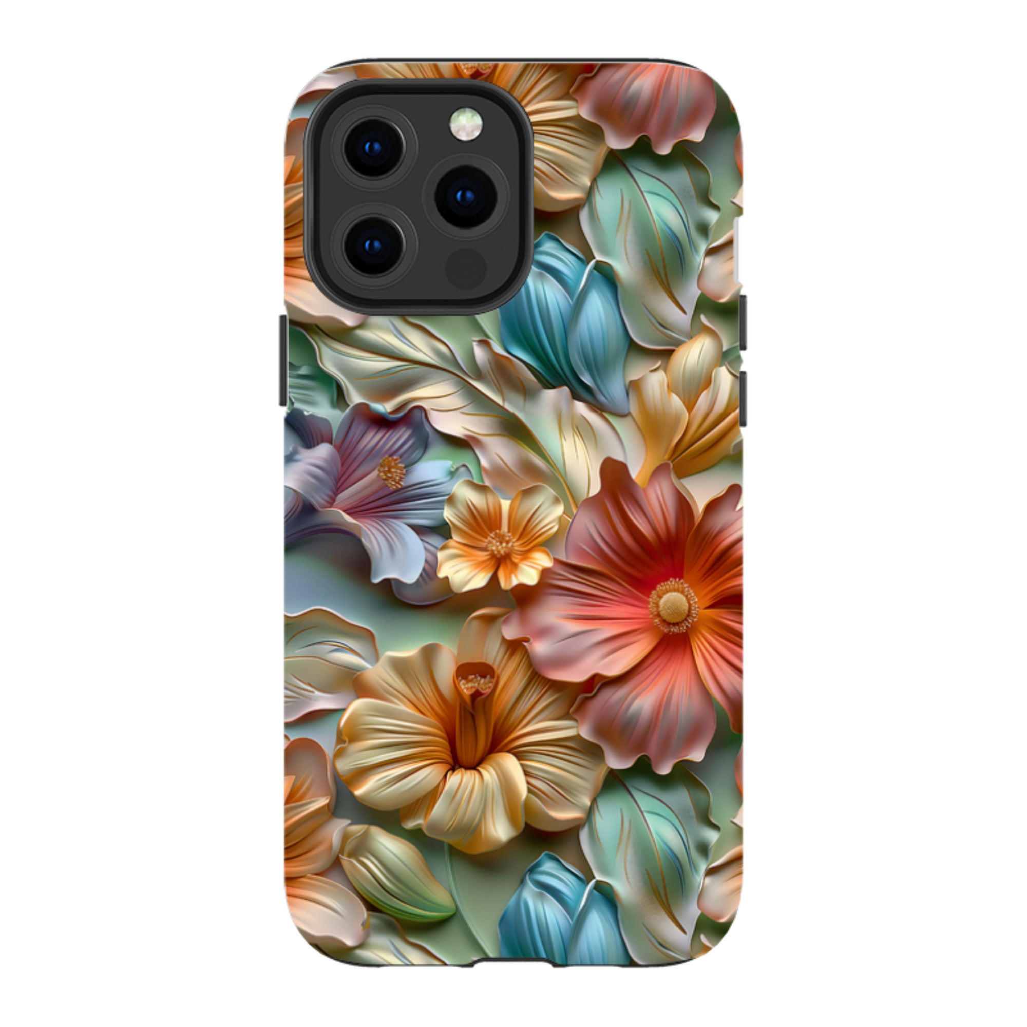 iPhone Tough Case -Dawn Floral
