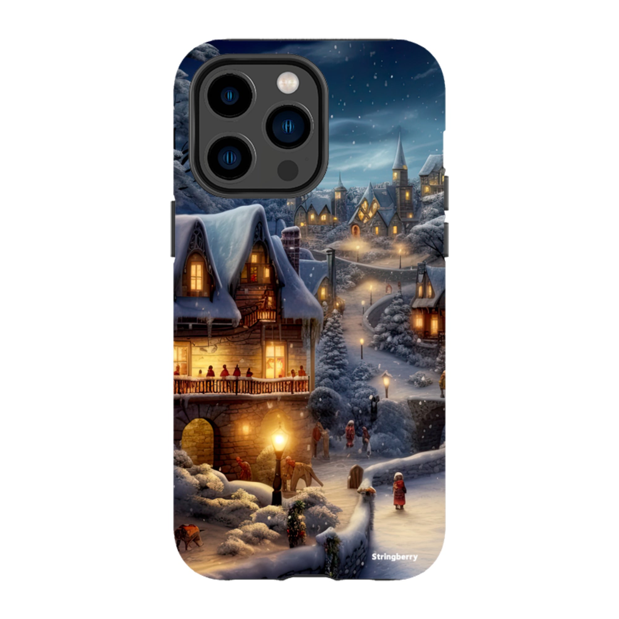 iPhone Tough Case - Scandinavian Winter Night