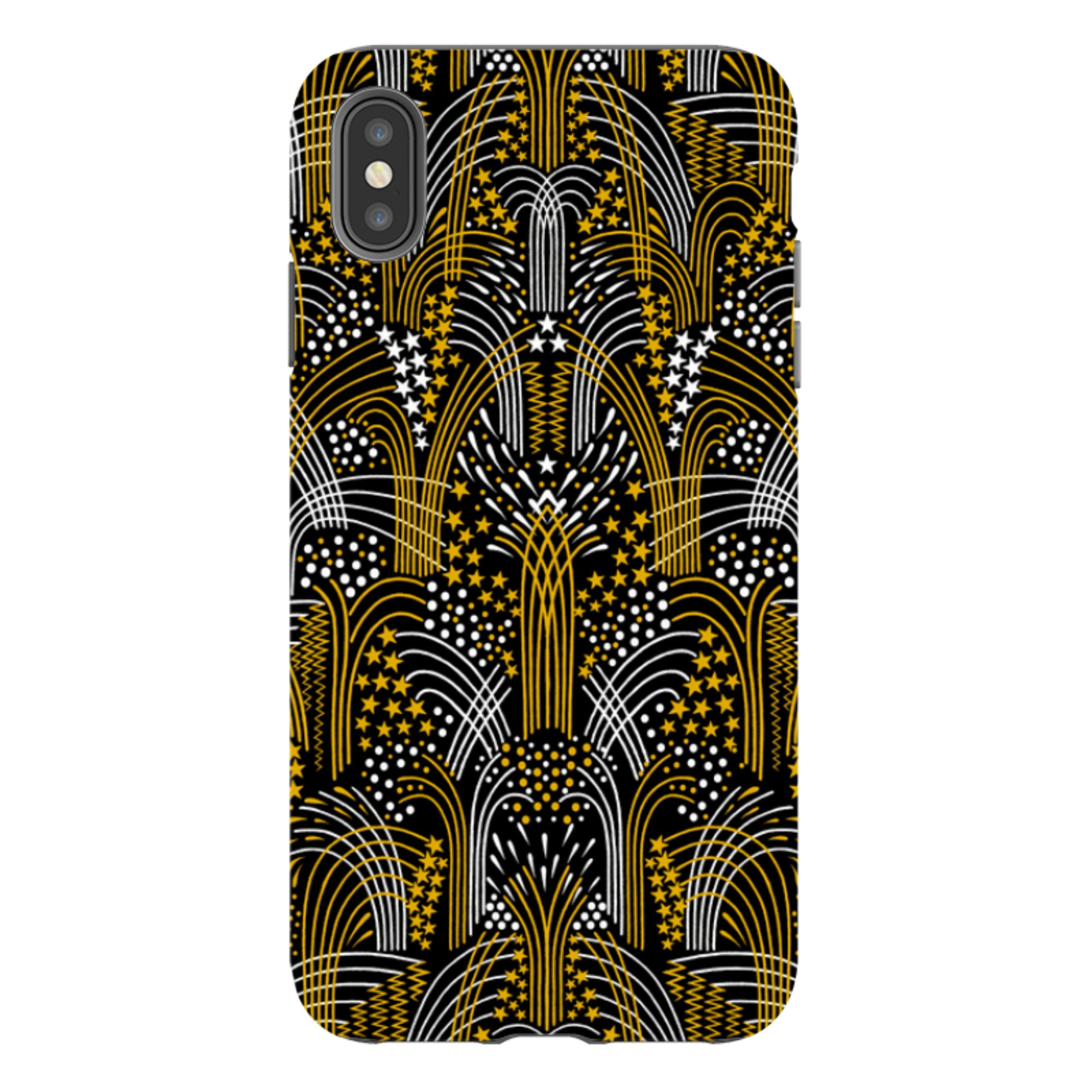 iPhone Tough Case - Fireworks By Cressida Bell