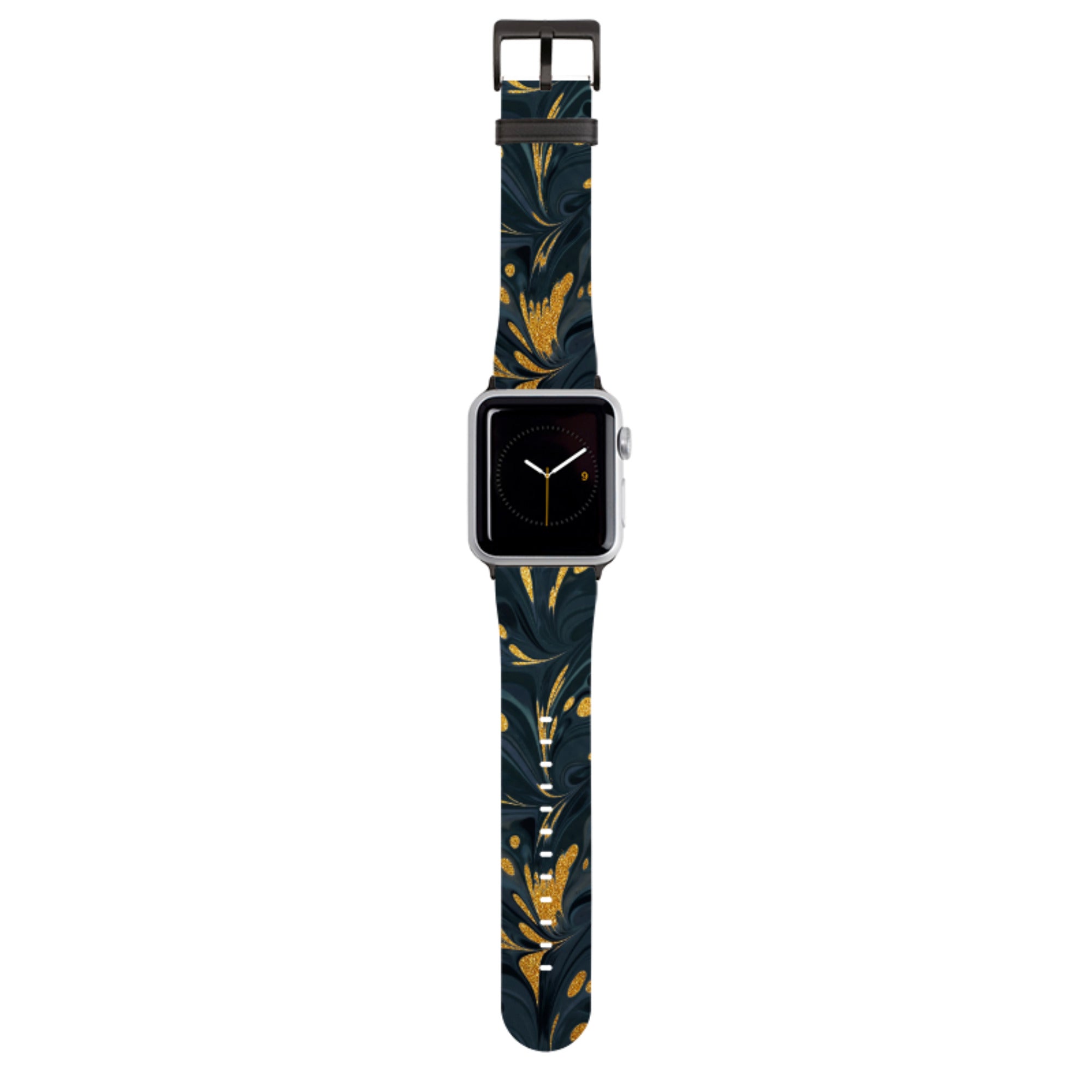 Stormy Leaves Apple Watch Strap