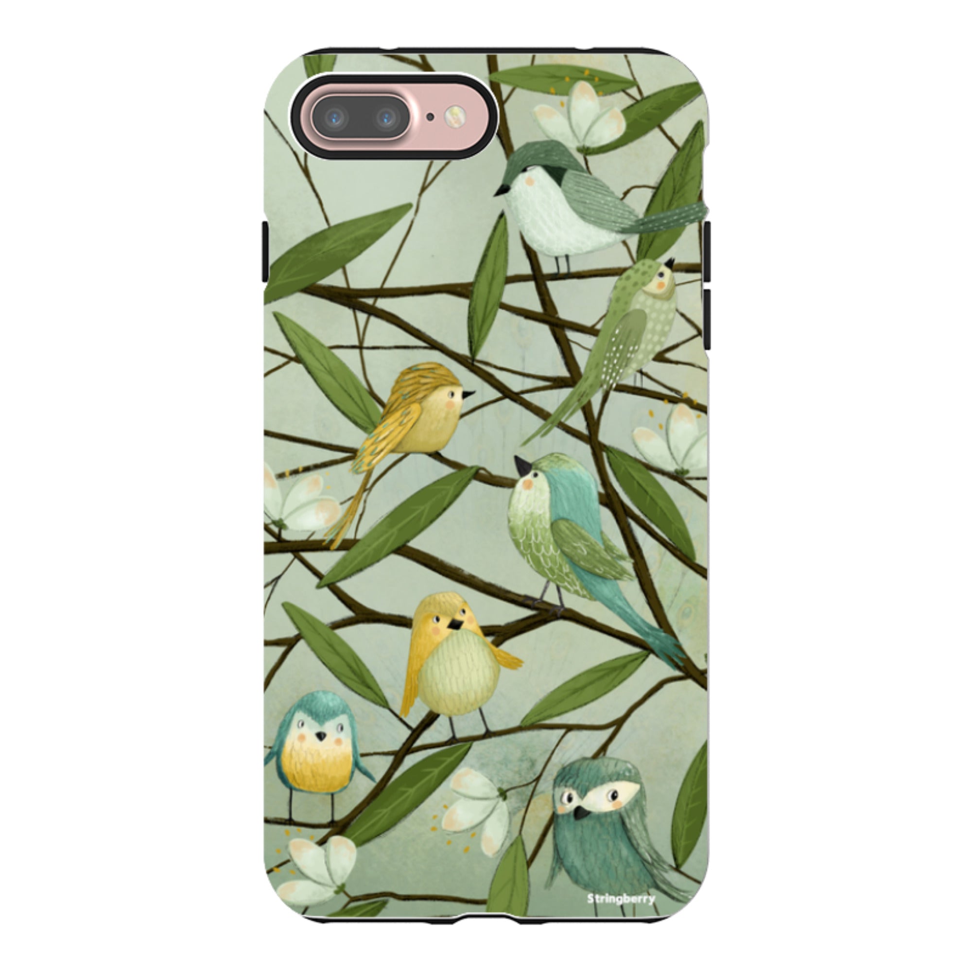 iPhone Tough Case - Birds By Maja Lindberg
