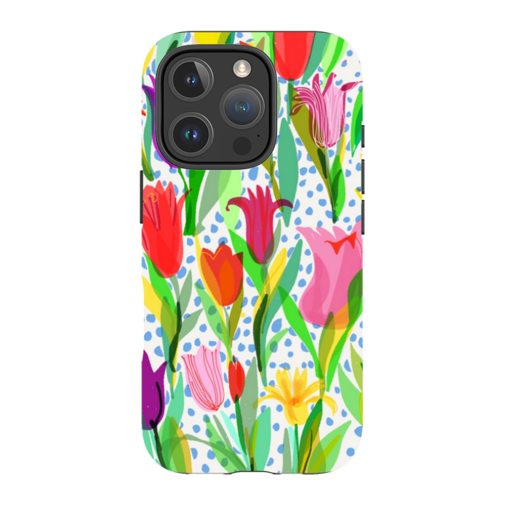 iPhone Tough Case - Tulips By Sarah Campbell