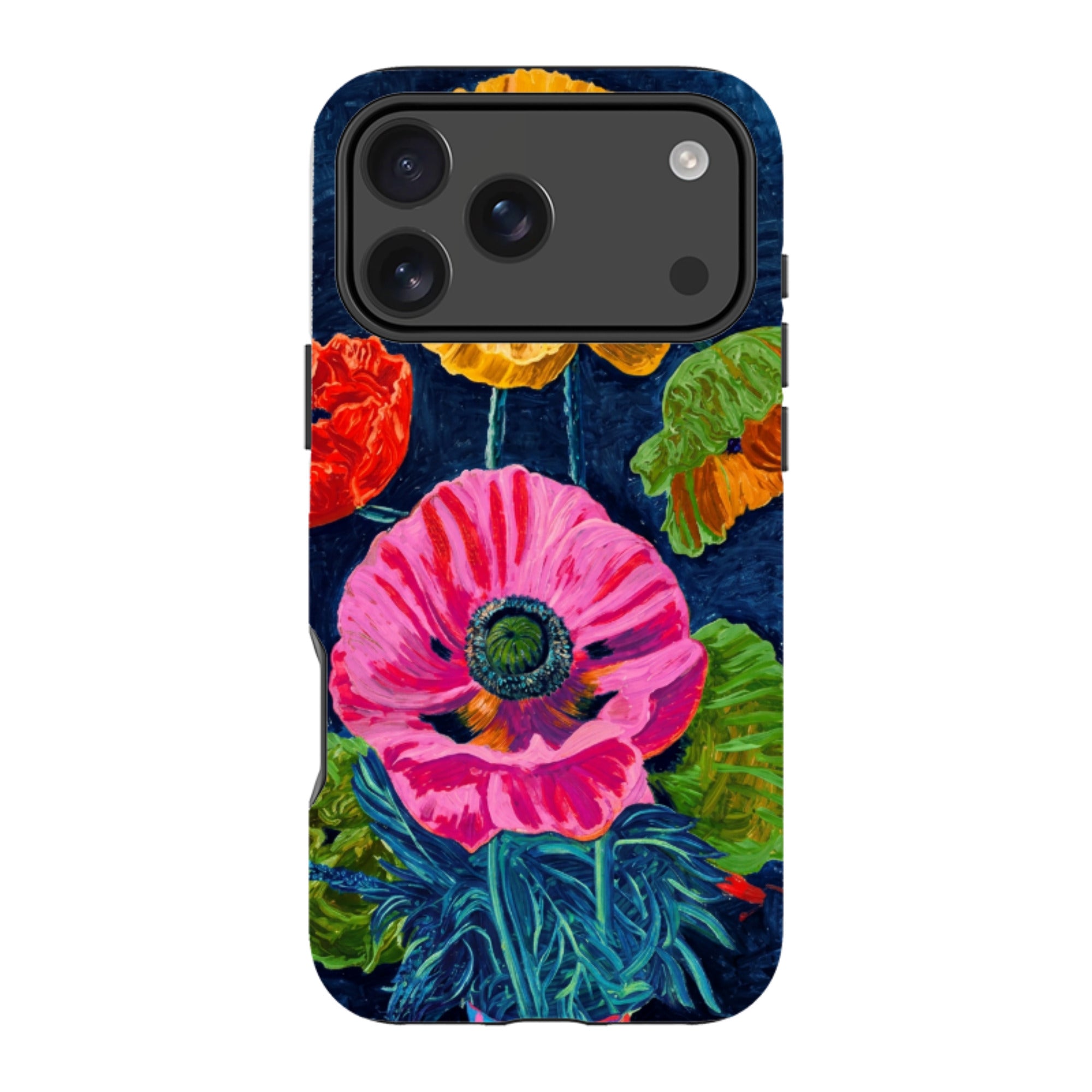 iPhone MagSafe Tough Case - Kisling Poppy Blue