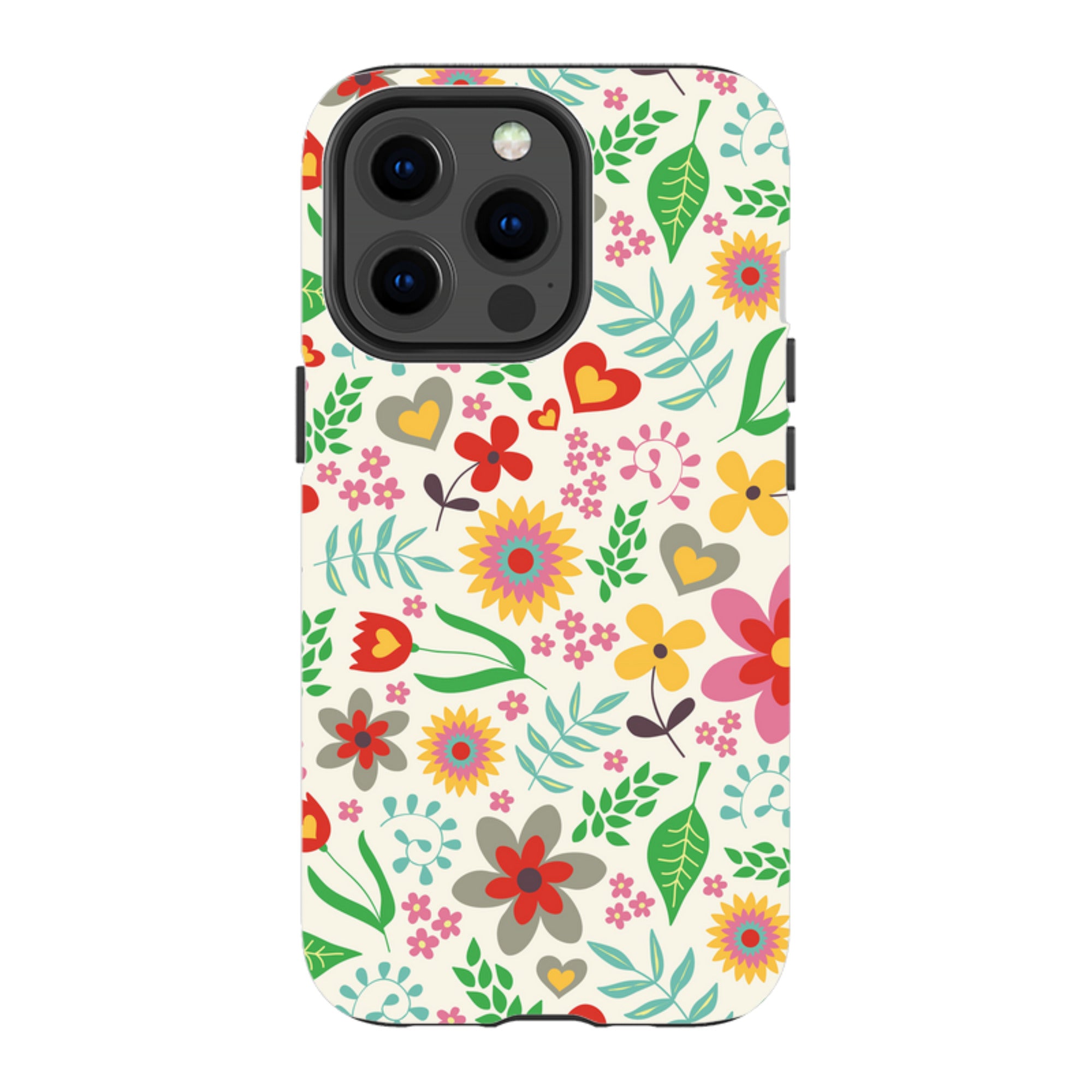 iPhone MagSafe Tough Case -  Folky Floral By Suzy Taylor