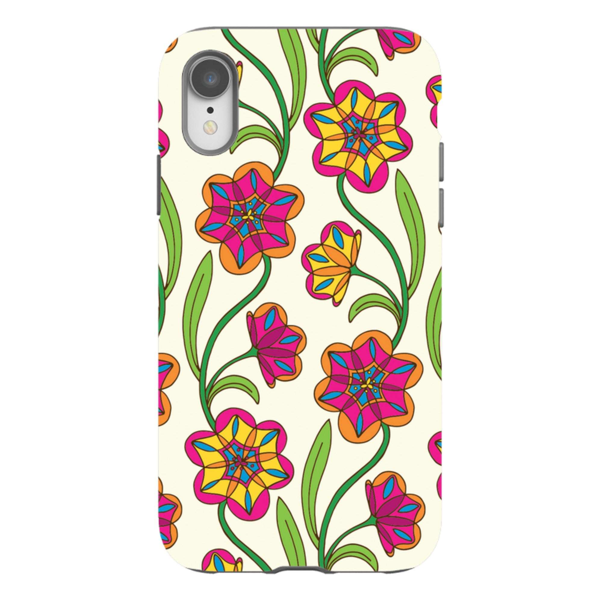 iPhone Tough Case - Tulips By Amelia Bowman