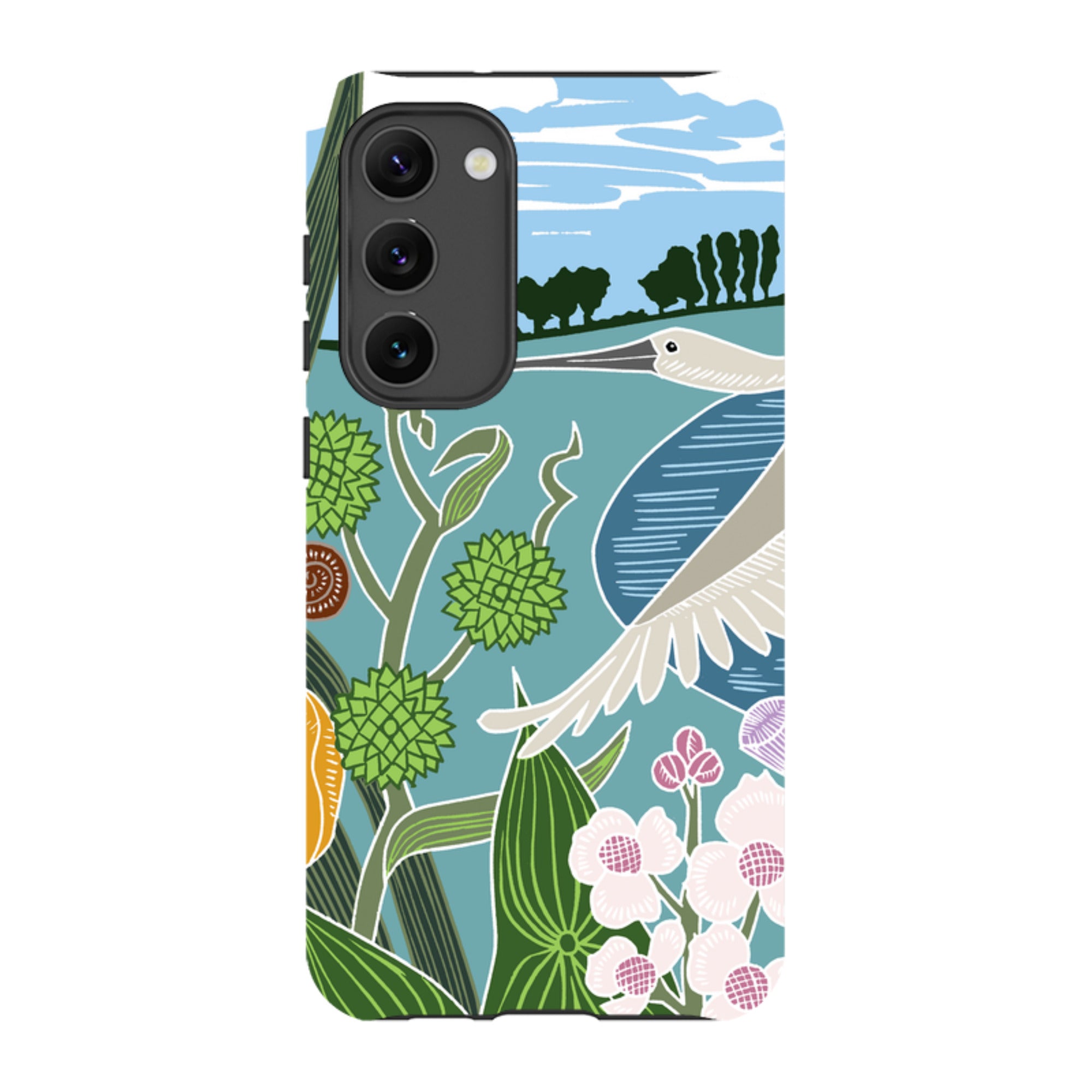 Samsung Tough Case - Spoonbill By Kate Heiss