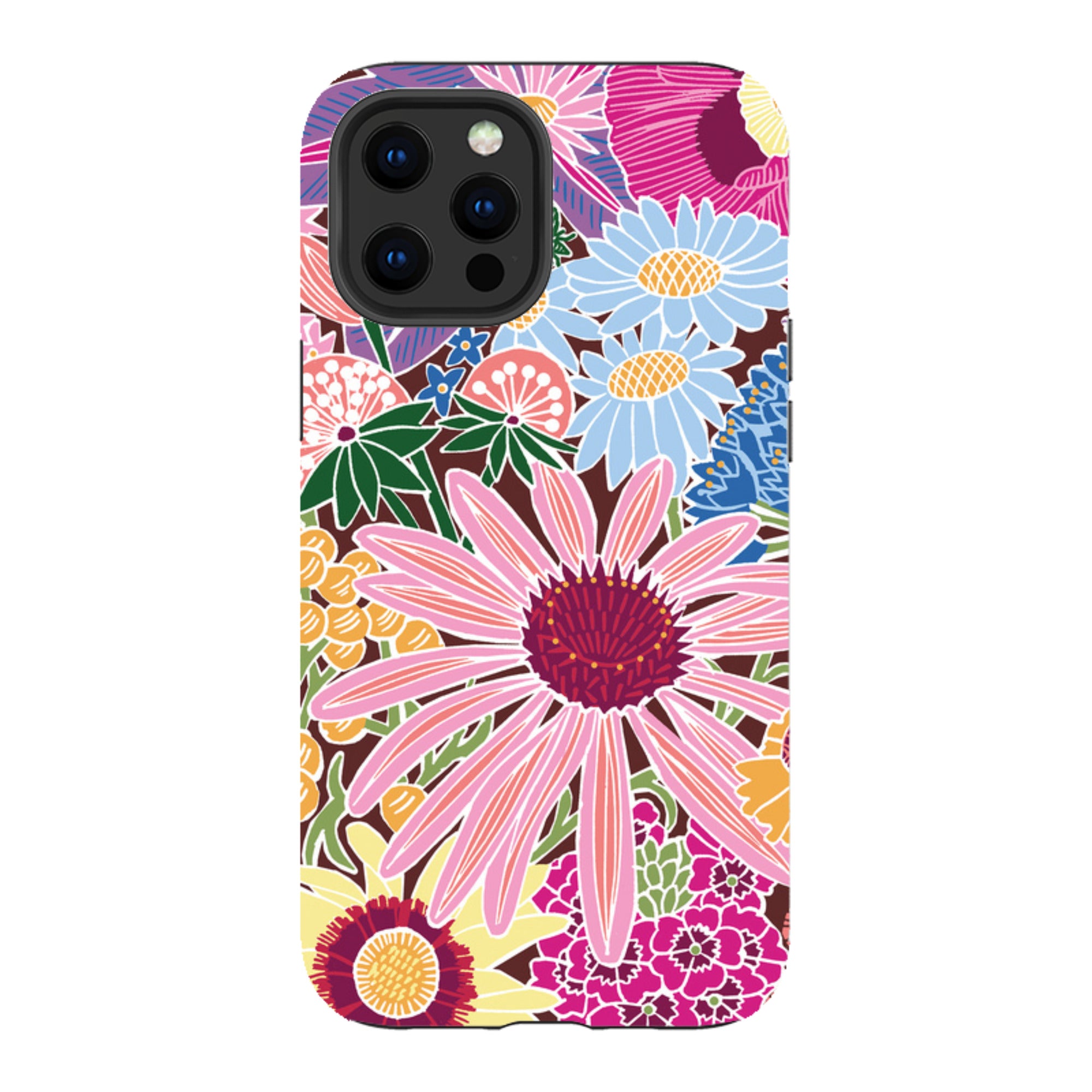 iPhone Tough Case - Jigsaw Floral 1 By Kate Heiss