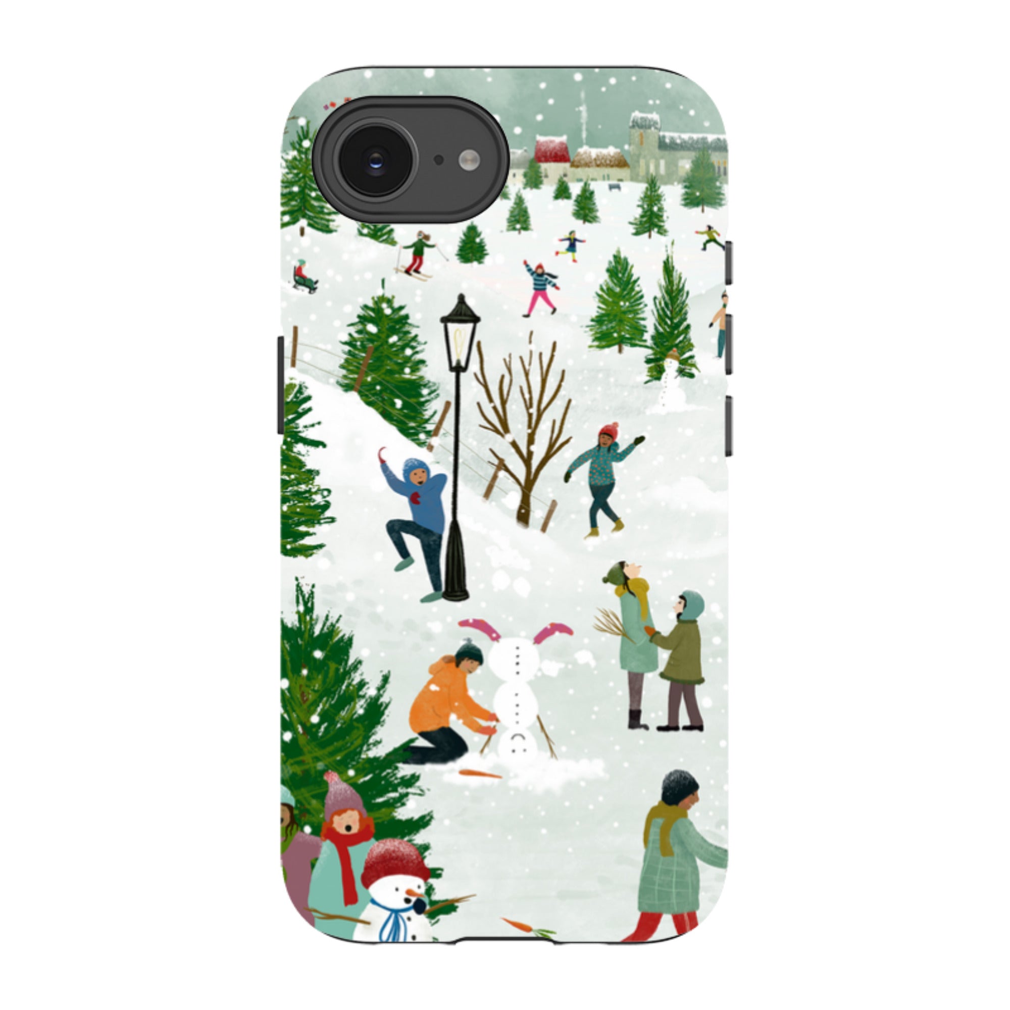 iPhone Tough Case - Let It Snow By Katherine Quinn
