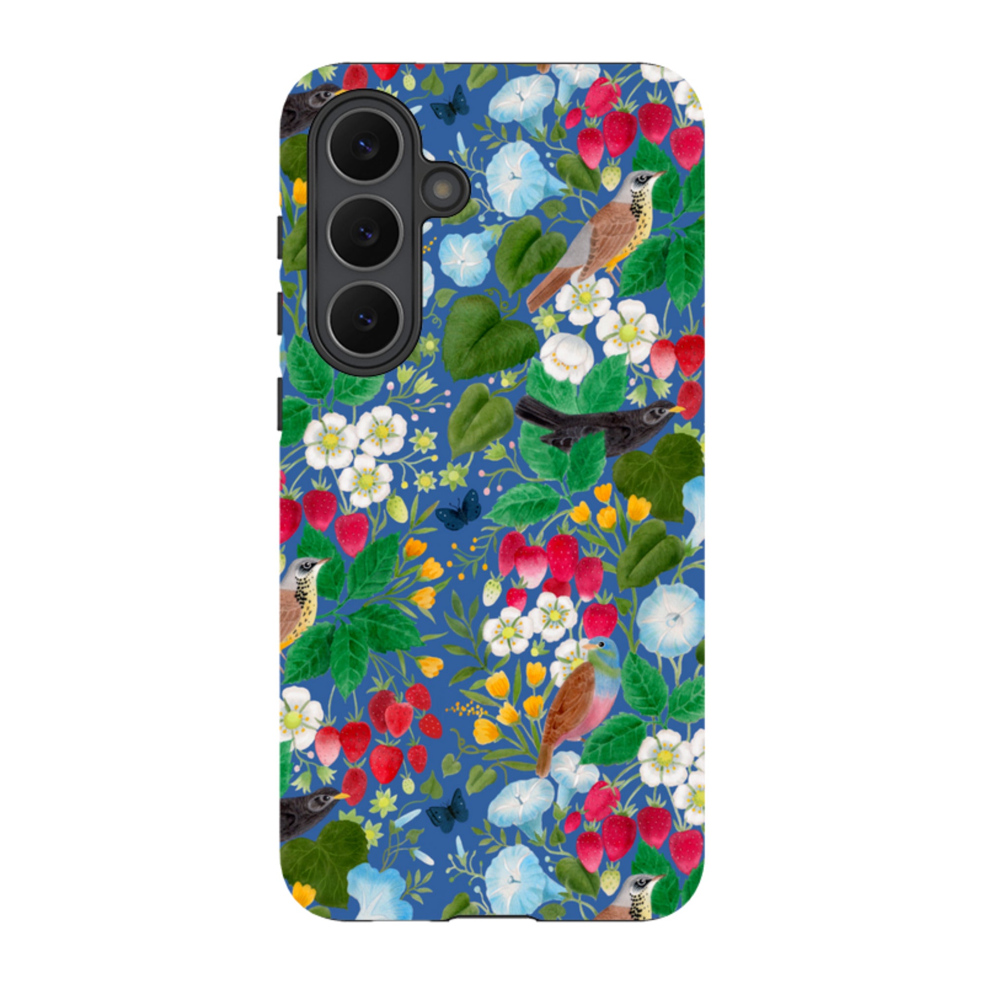 Samsung Tough  Case - Strawberry Thief By Bex Parkin