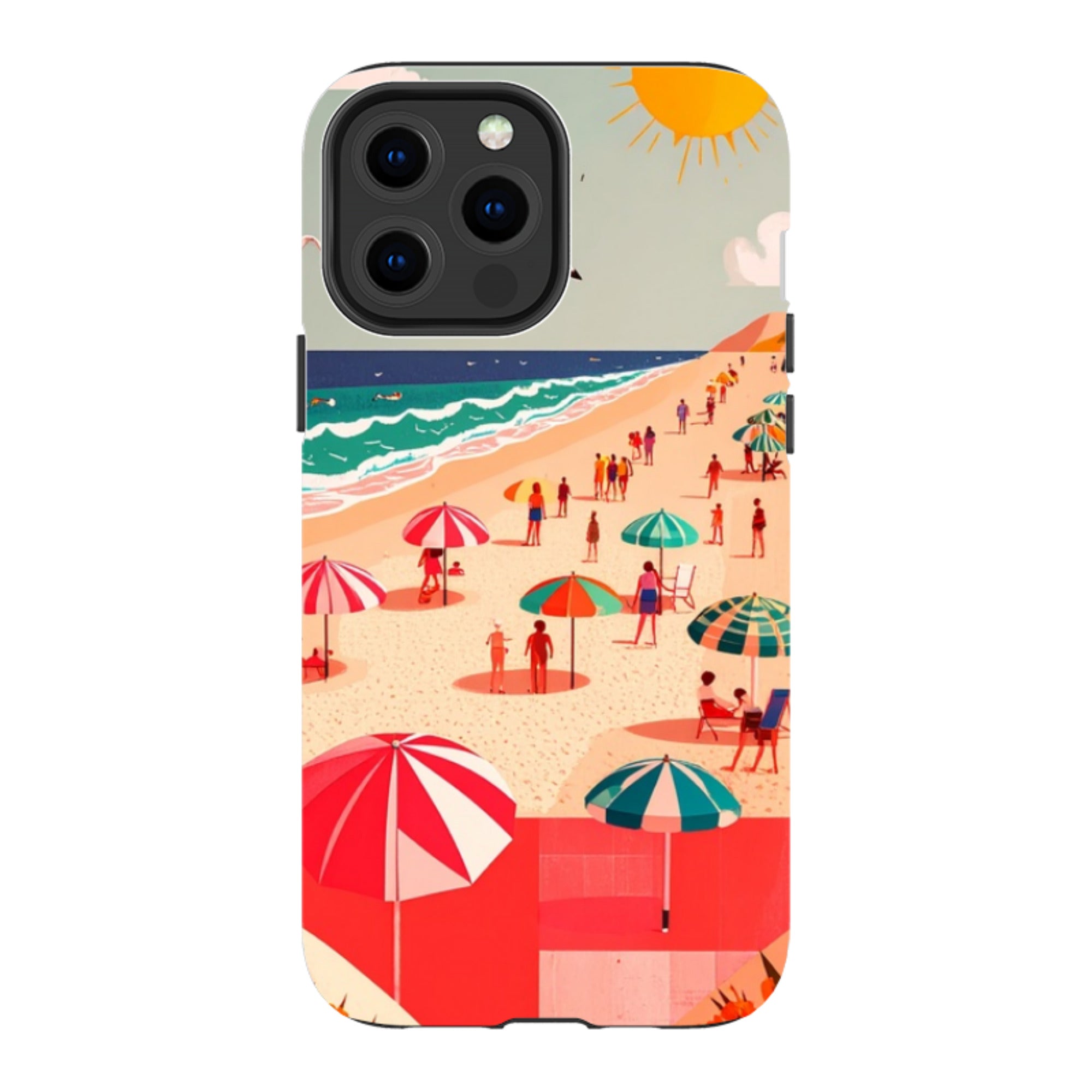 iPhone Tough Case - Mediterranean Beach