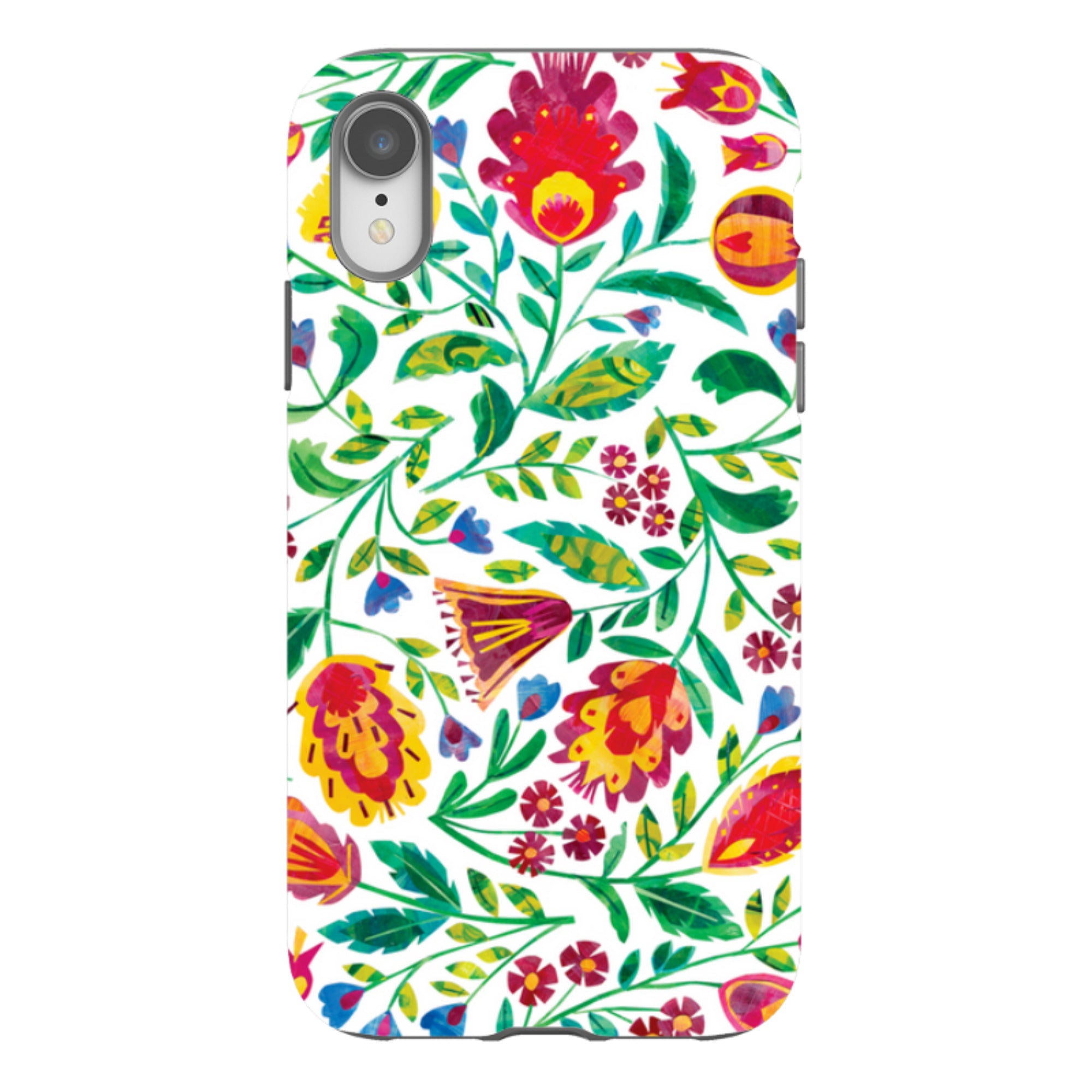 iPhone Tough Case - Folk Pattern By Tracey English