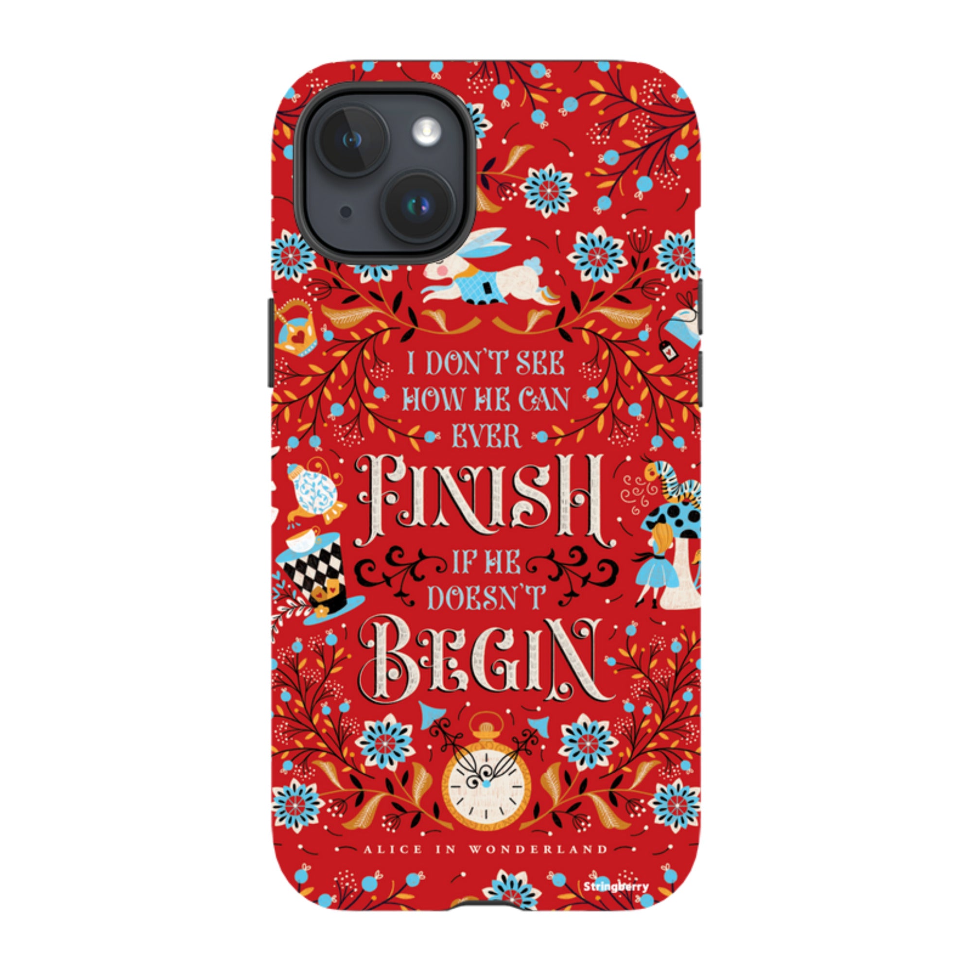 iPhone MagSafe Tough Case -  Alice By Jenny Zemanek