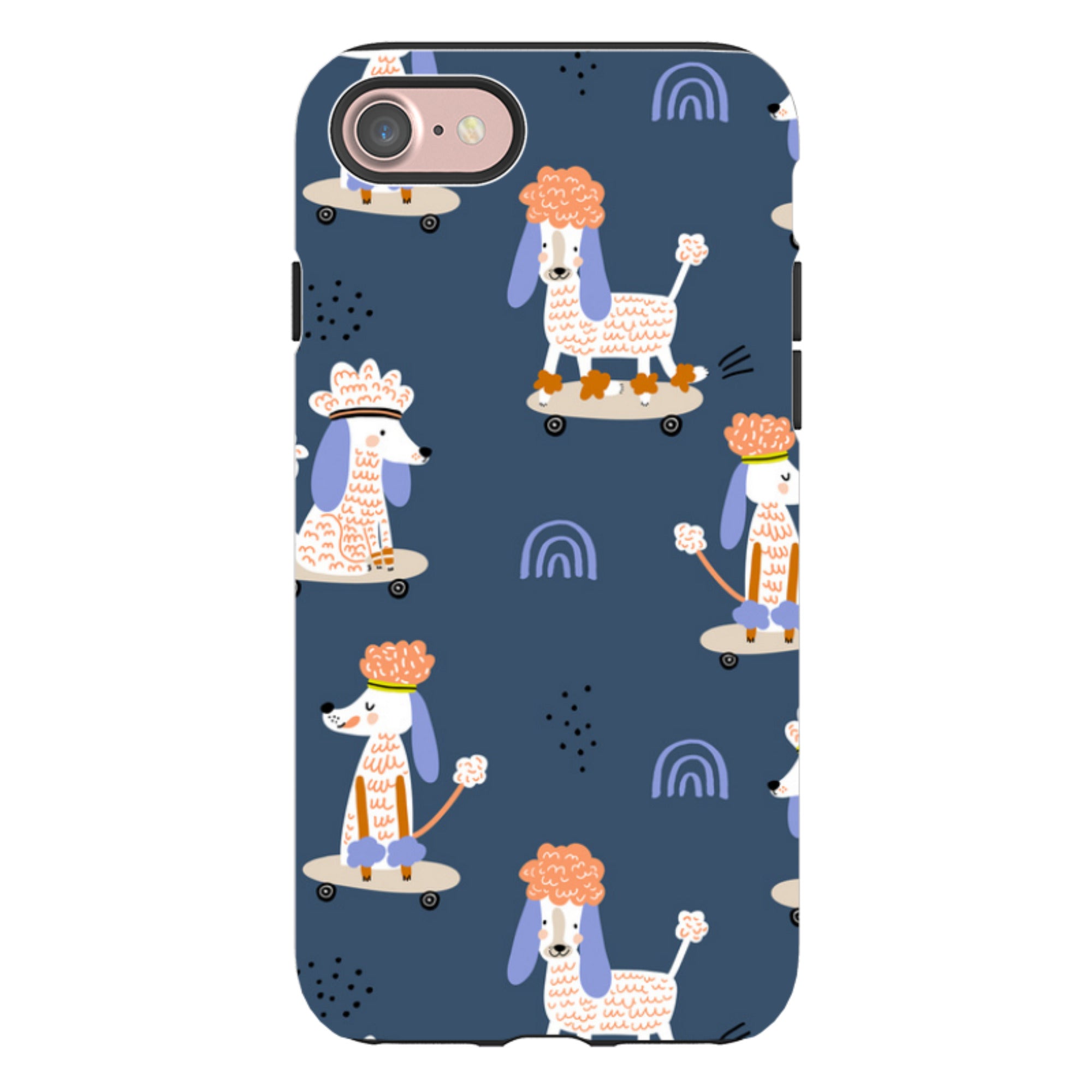 iPhone Tough Case - Skater Dogs