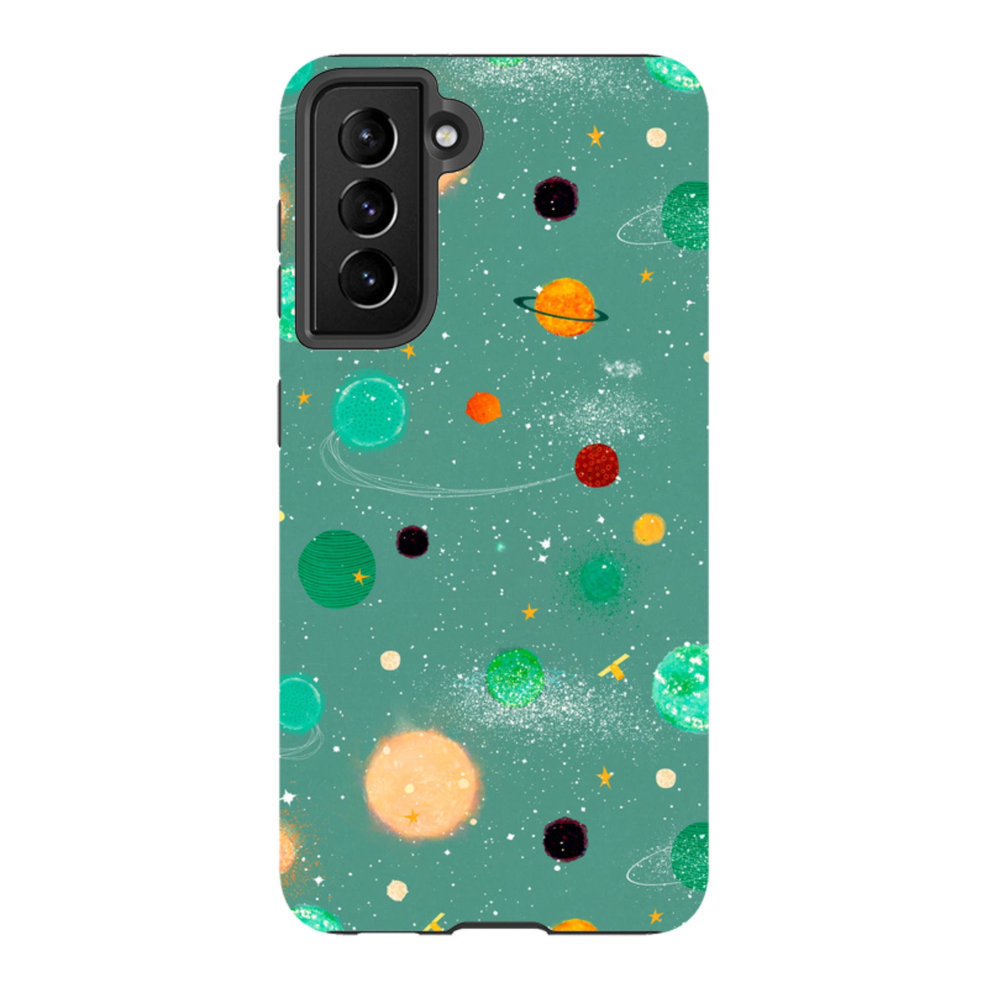 Samsung Tough Case - Far Far Away Green By Katherine Quinn
