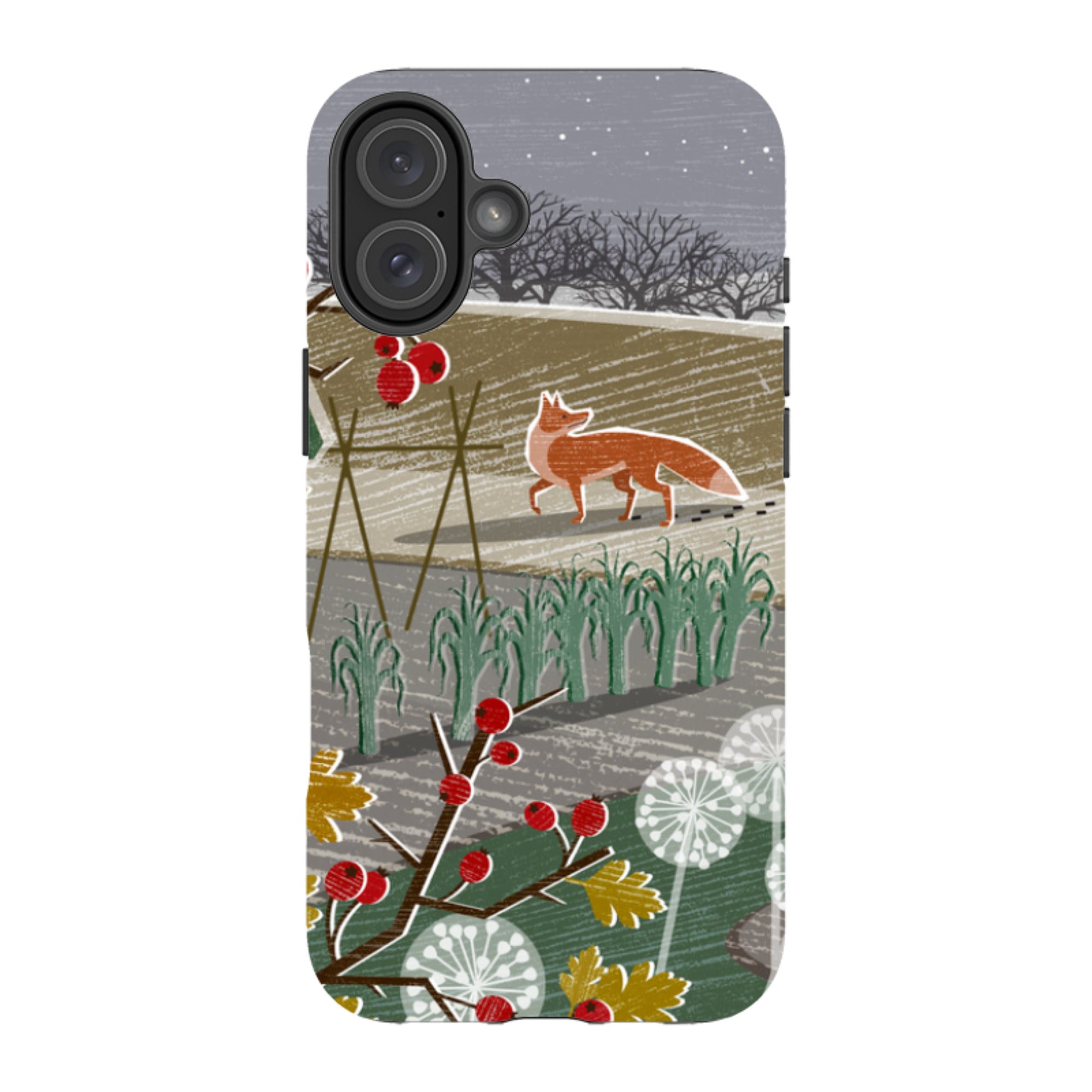 iPhone Tough Case - Night Fox 2 By Liane Payne
