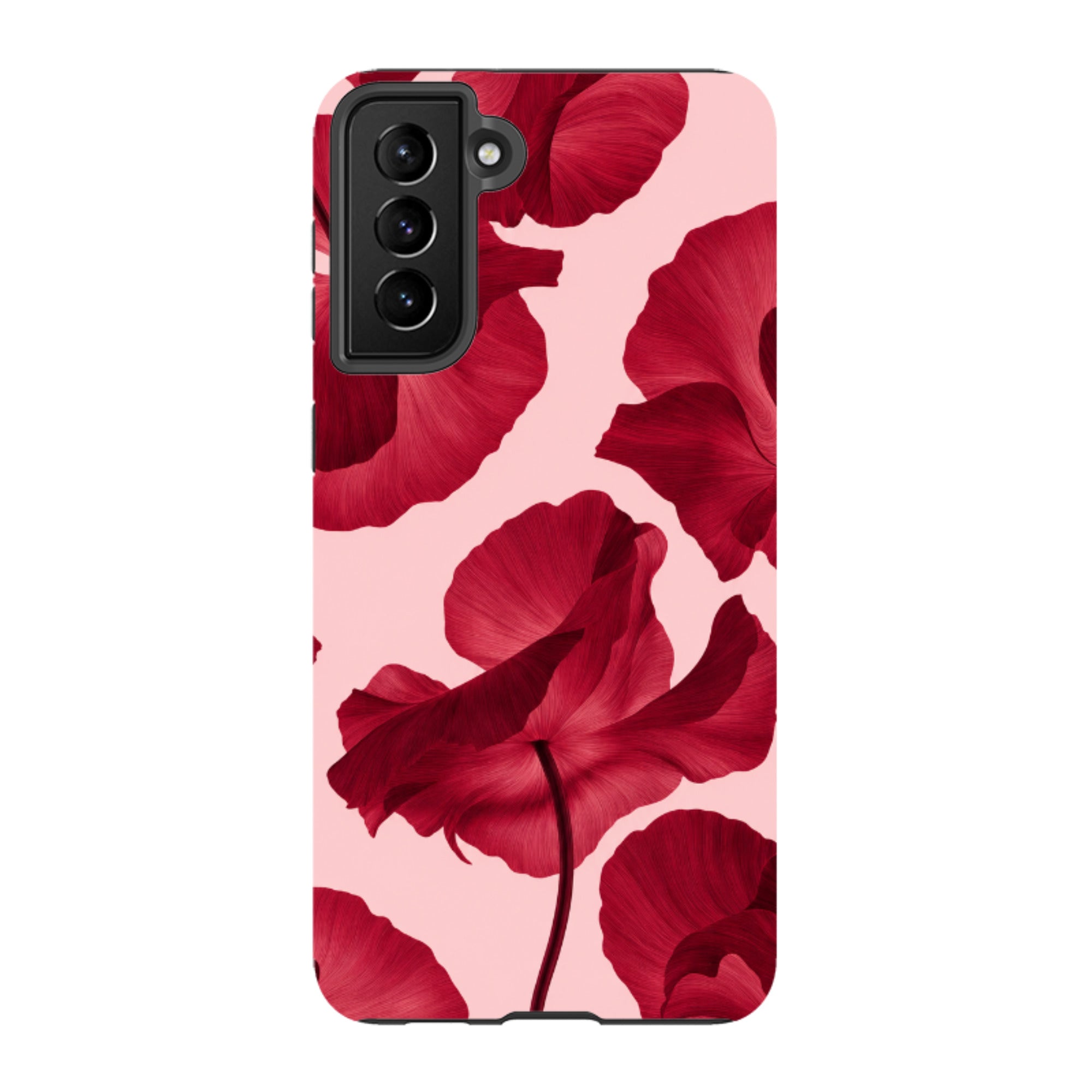 Samsung Tough Case - Burgundy Poppy