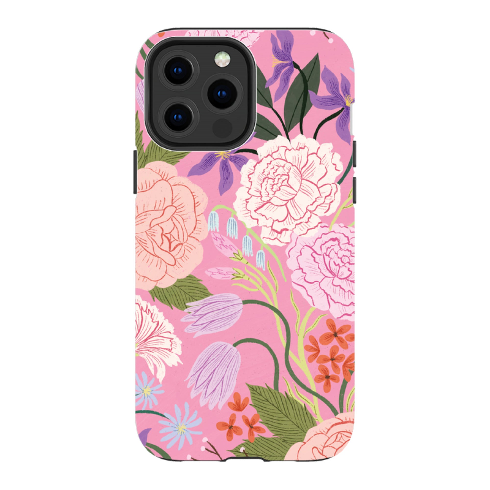 iPhone MagSafe Tough Case - All Over Blooms By Meghann Rader